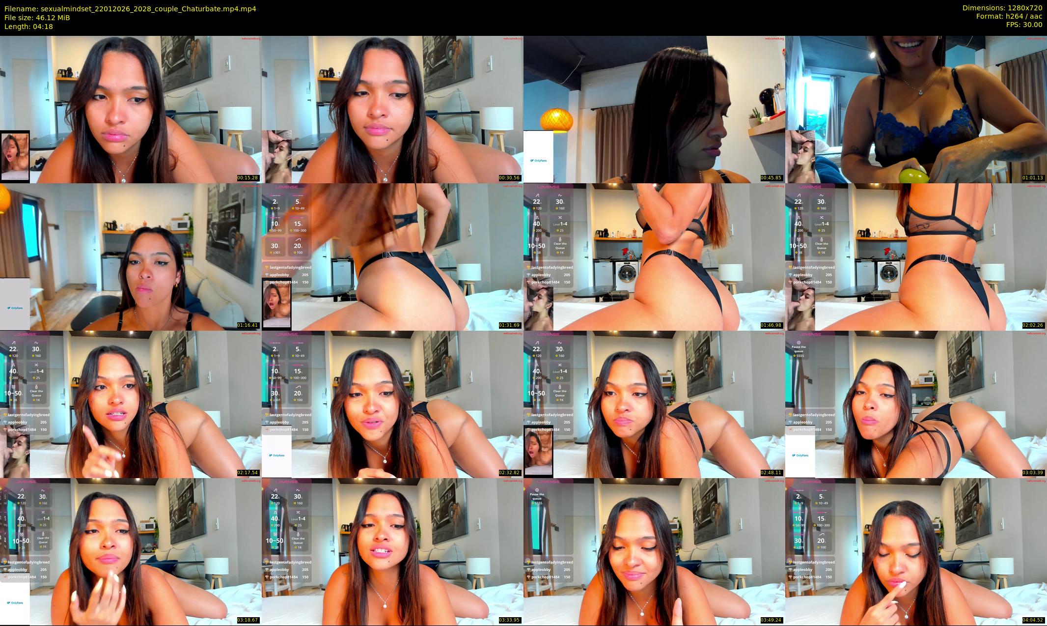 sexualmindset — 5 minute Chaturbate female cam show recording, 720p, Jan 22, 2026