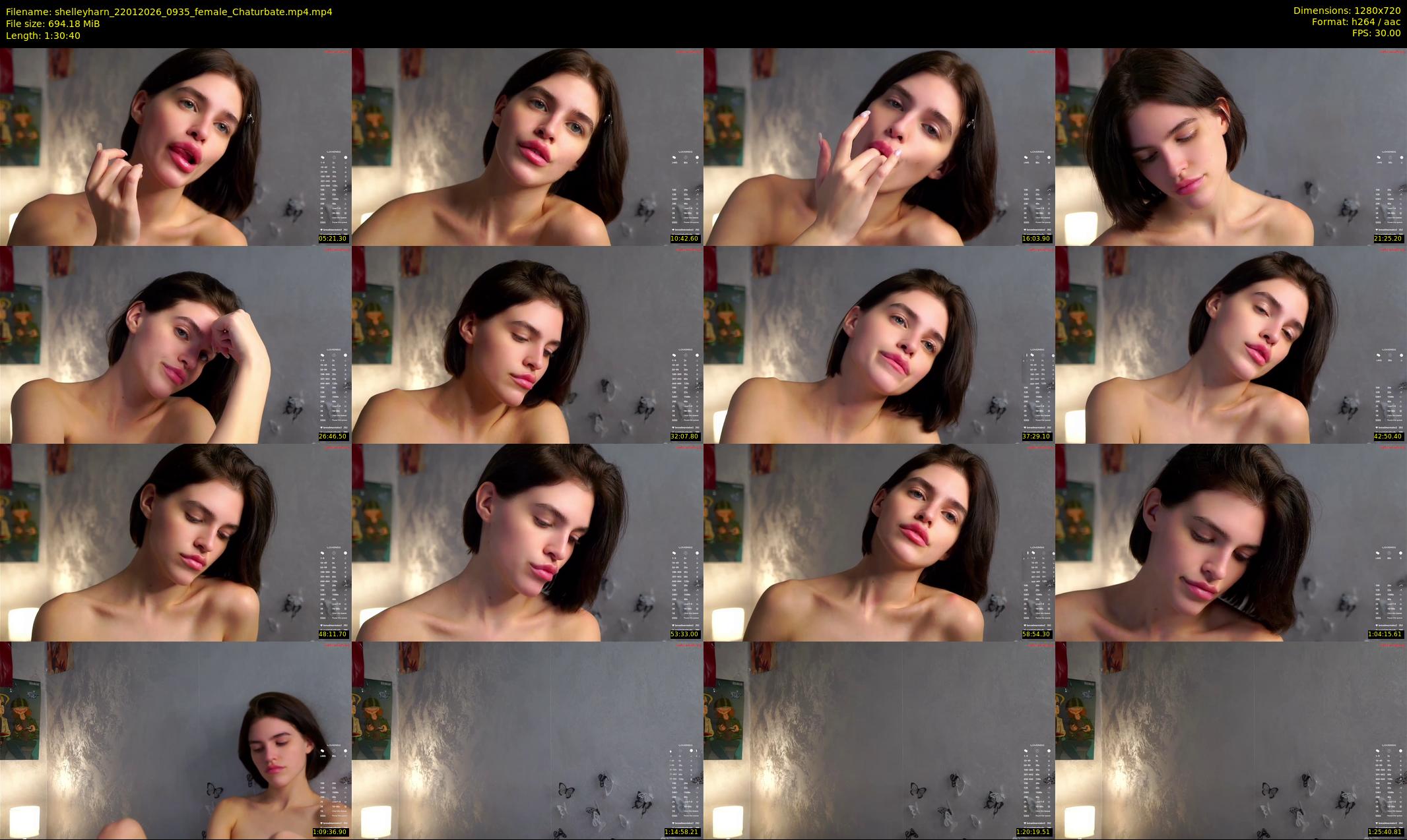 shelleyharn — 91 minute Chaturbate female cam show recording, 720p, Jan 22, 2026