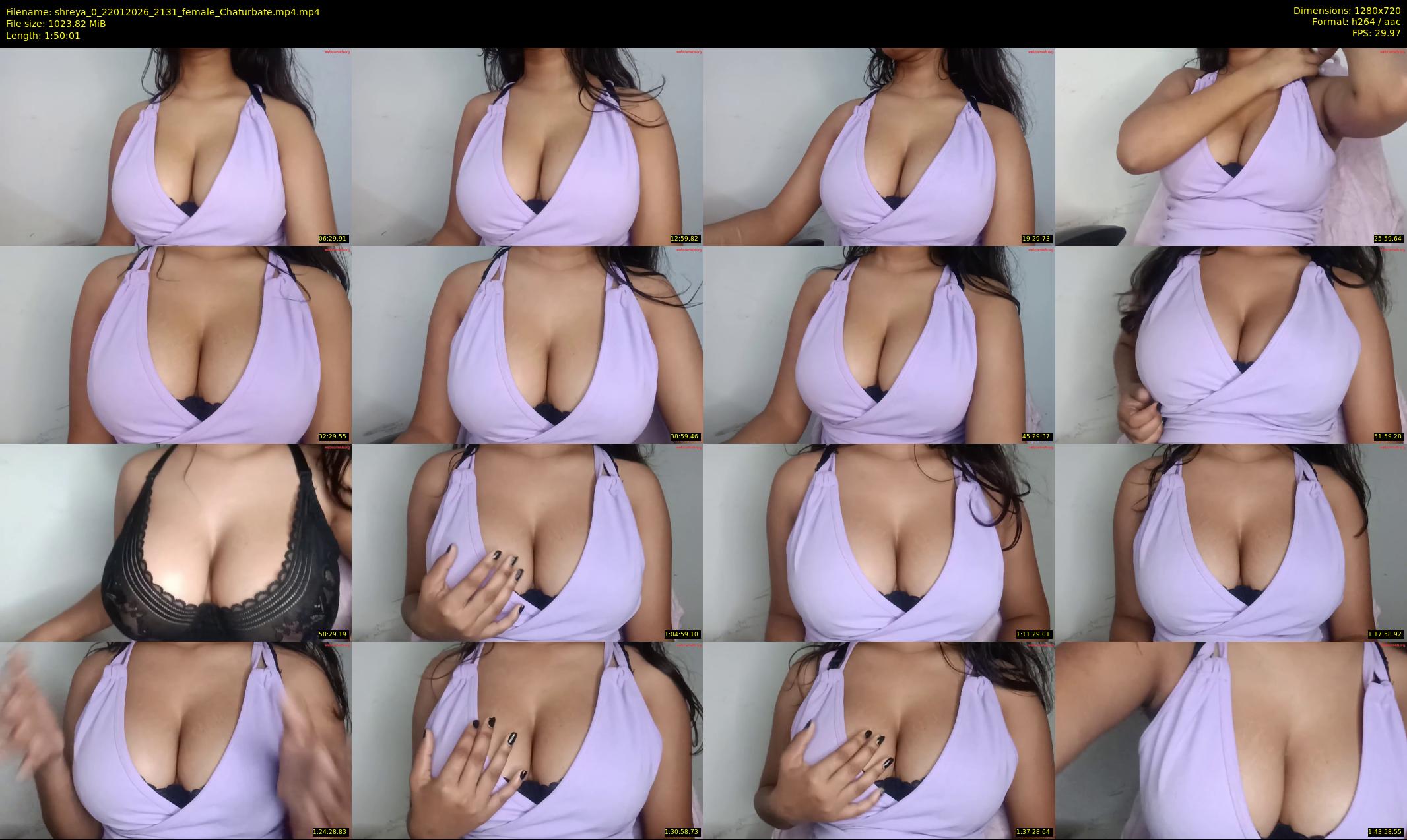 shreya_0 — 111 minute Chaturbate female cam show recording, 720p, Jan 22, 2026