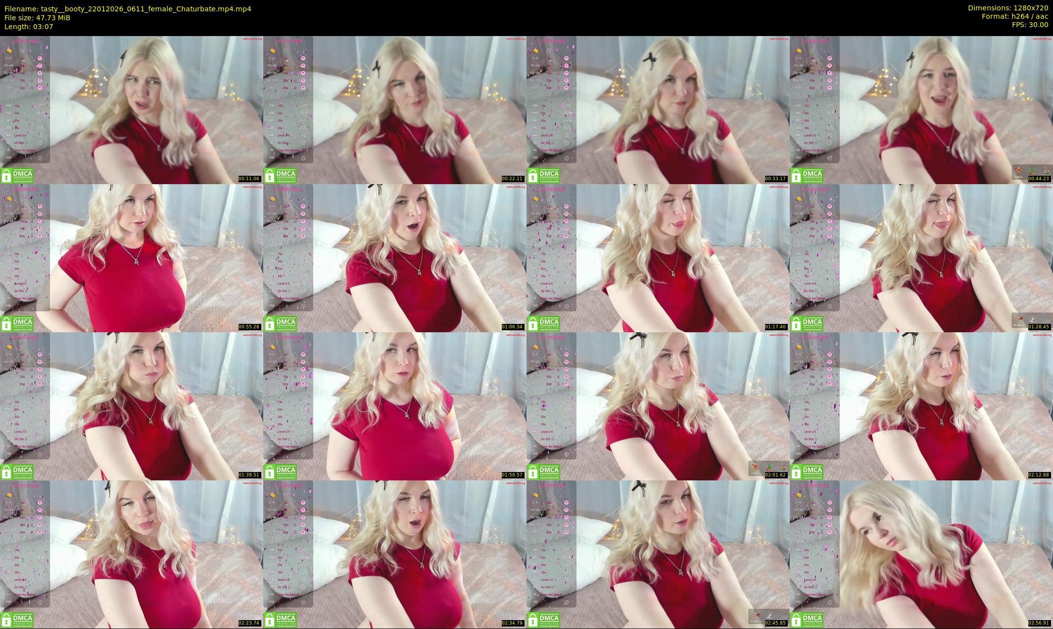 tasty__booty — 4 minute Chaturbate female cam show recording, 720p, Jan 22, 2026