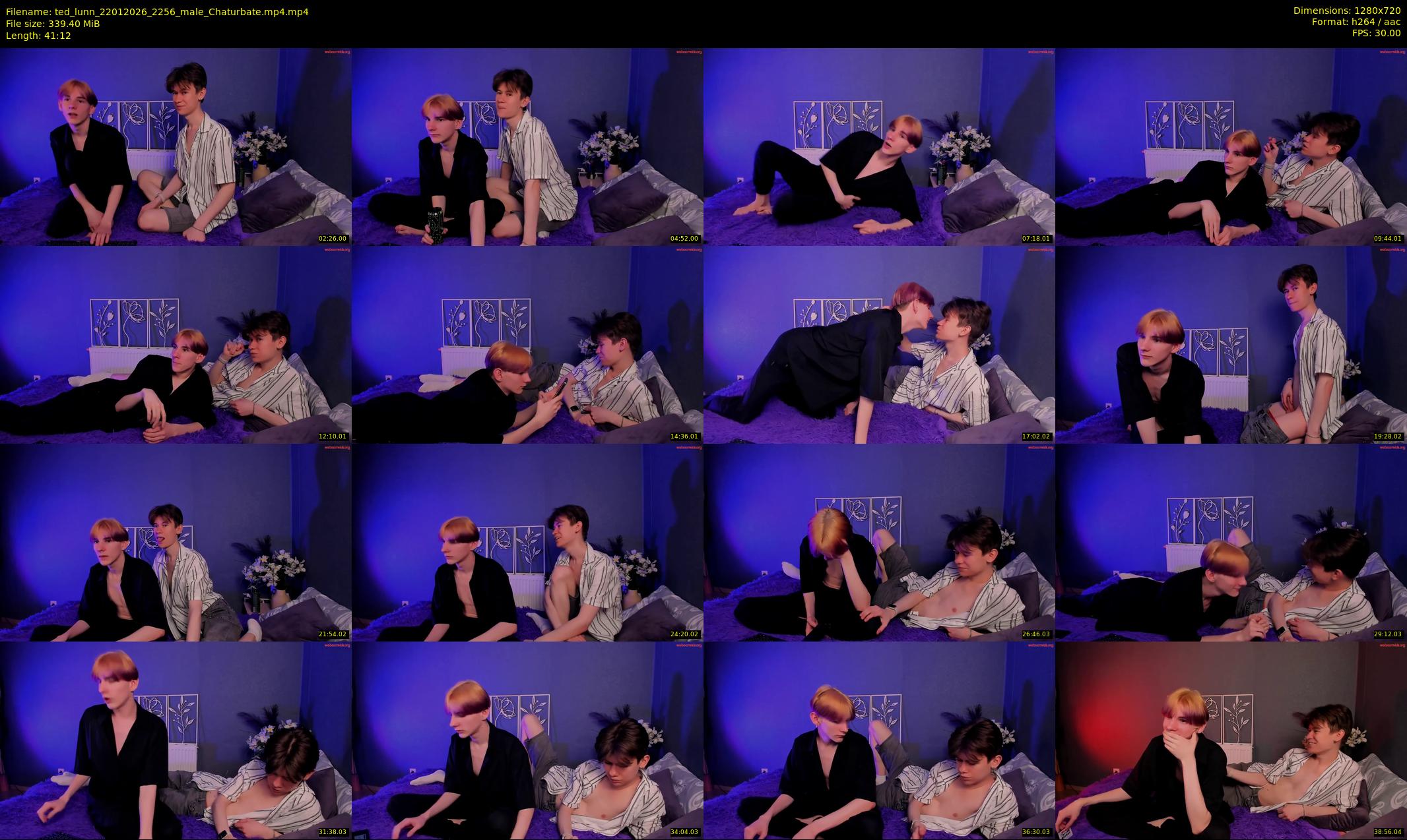 ted_lunn — 42 minute Chaturbate male cam show recording, 720p, Jan 22, 2026
