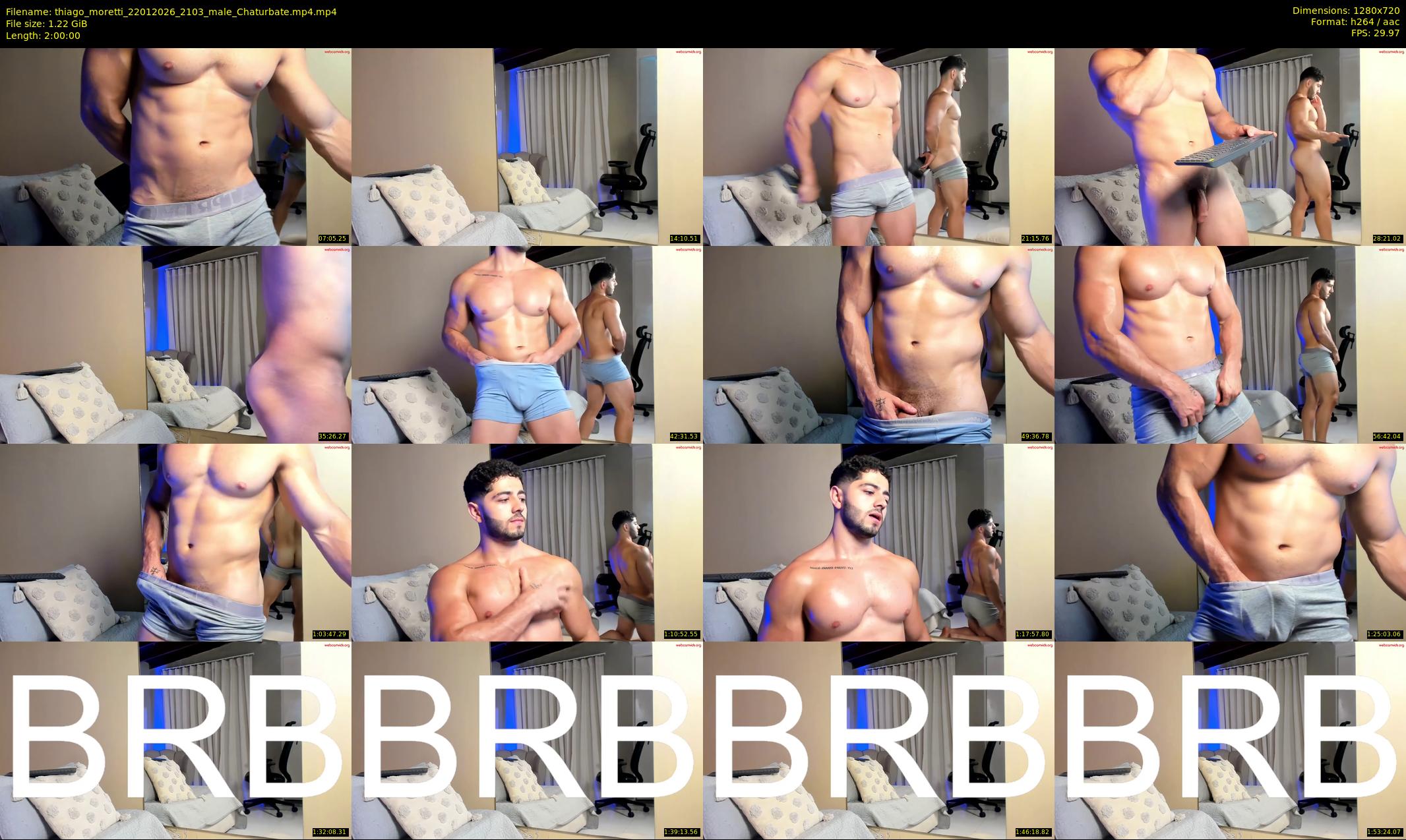 thiago_moretti — 120 minute Chaturbate male cam show recording, 720p, Jan 22, 2026