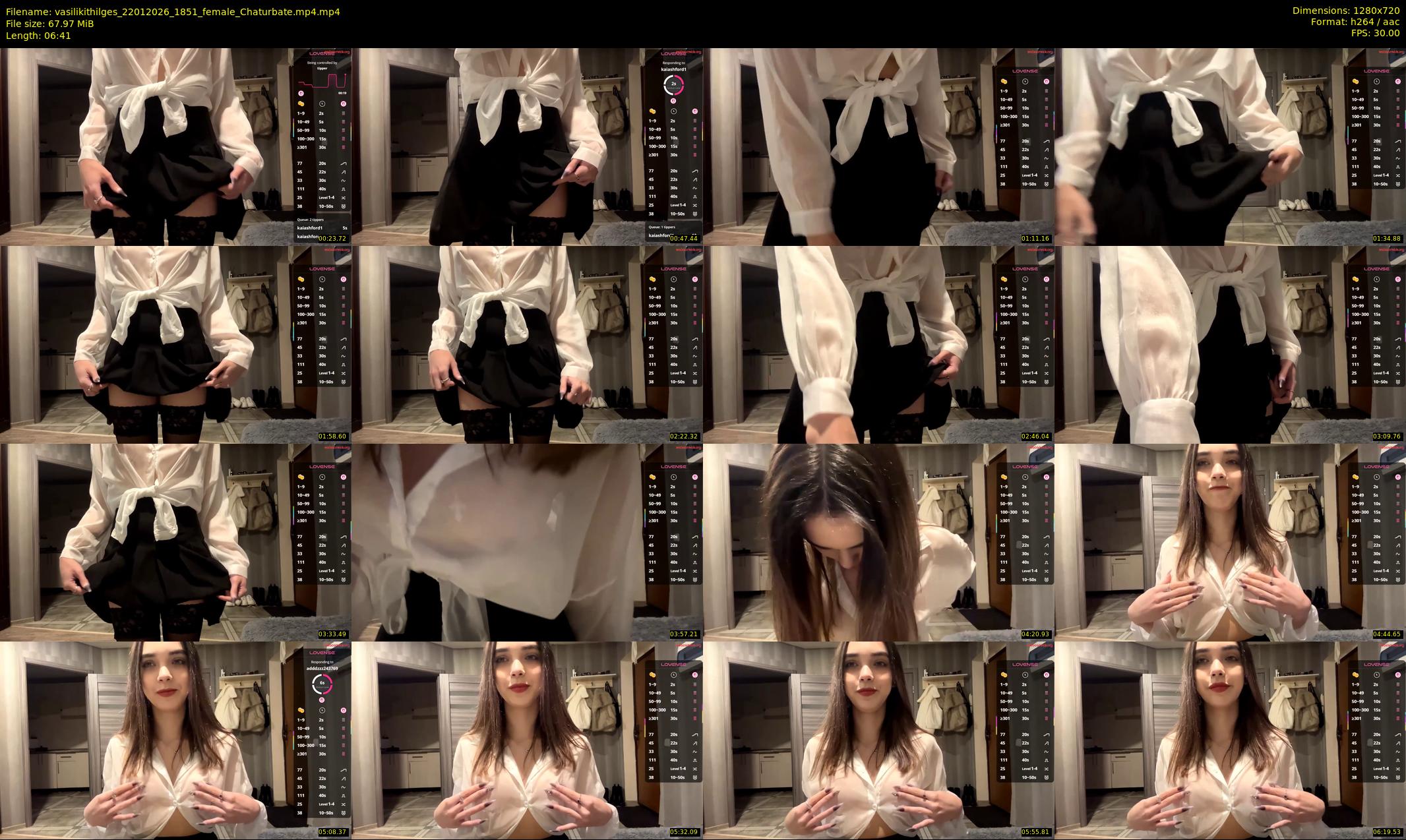 vasilikithilges — 7 minute Chaturbate female cam show recording, 720p, Jan 22, 2026