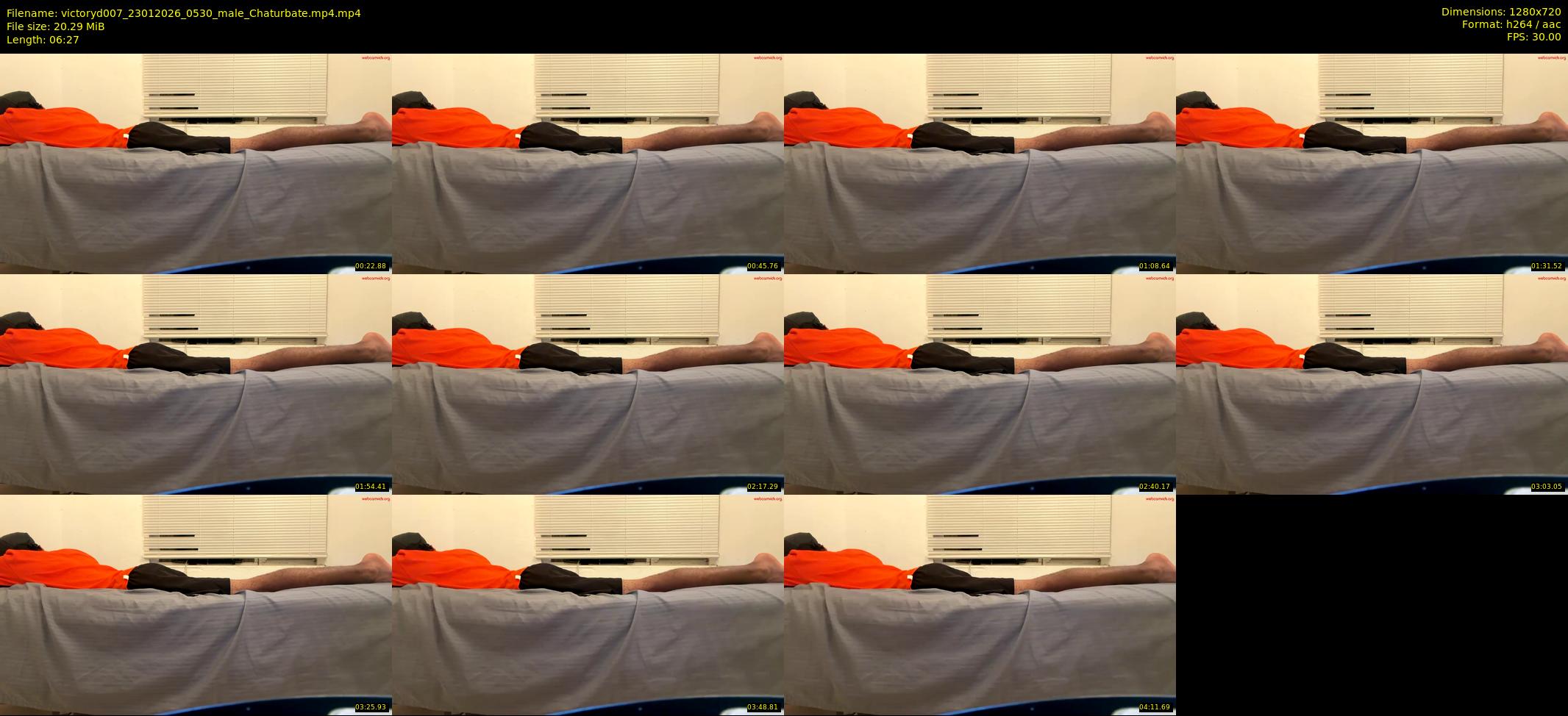victoryd007 — 7 minute Chaturbate male cam show recording, 720p, Jan 23, 2026