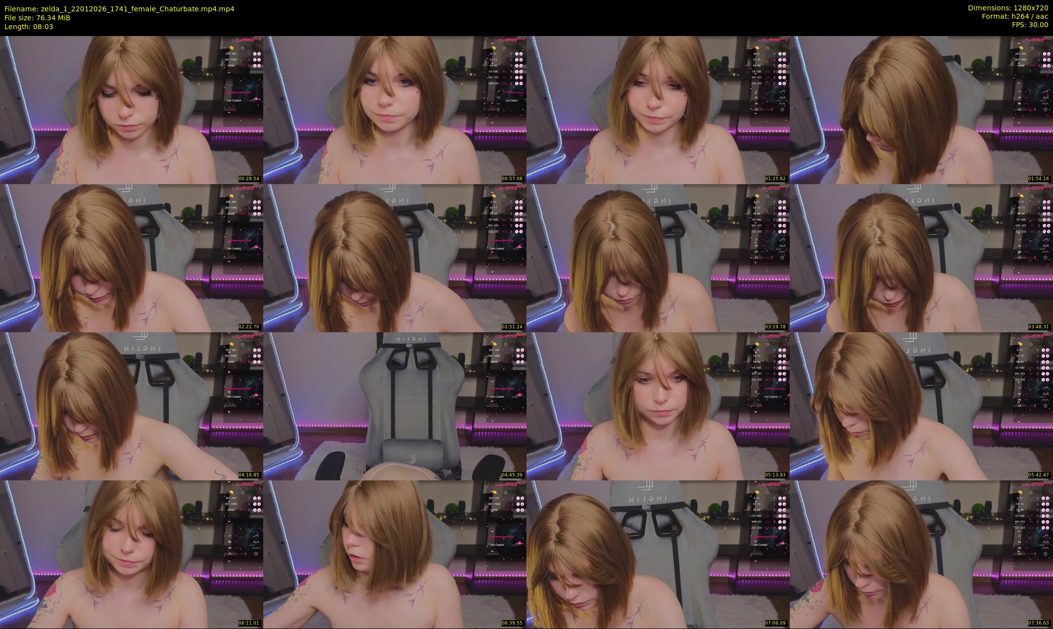 zelda_1 — 9 minute Chaturbate female cam show recording, 720p, Jan 22, 2026