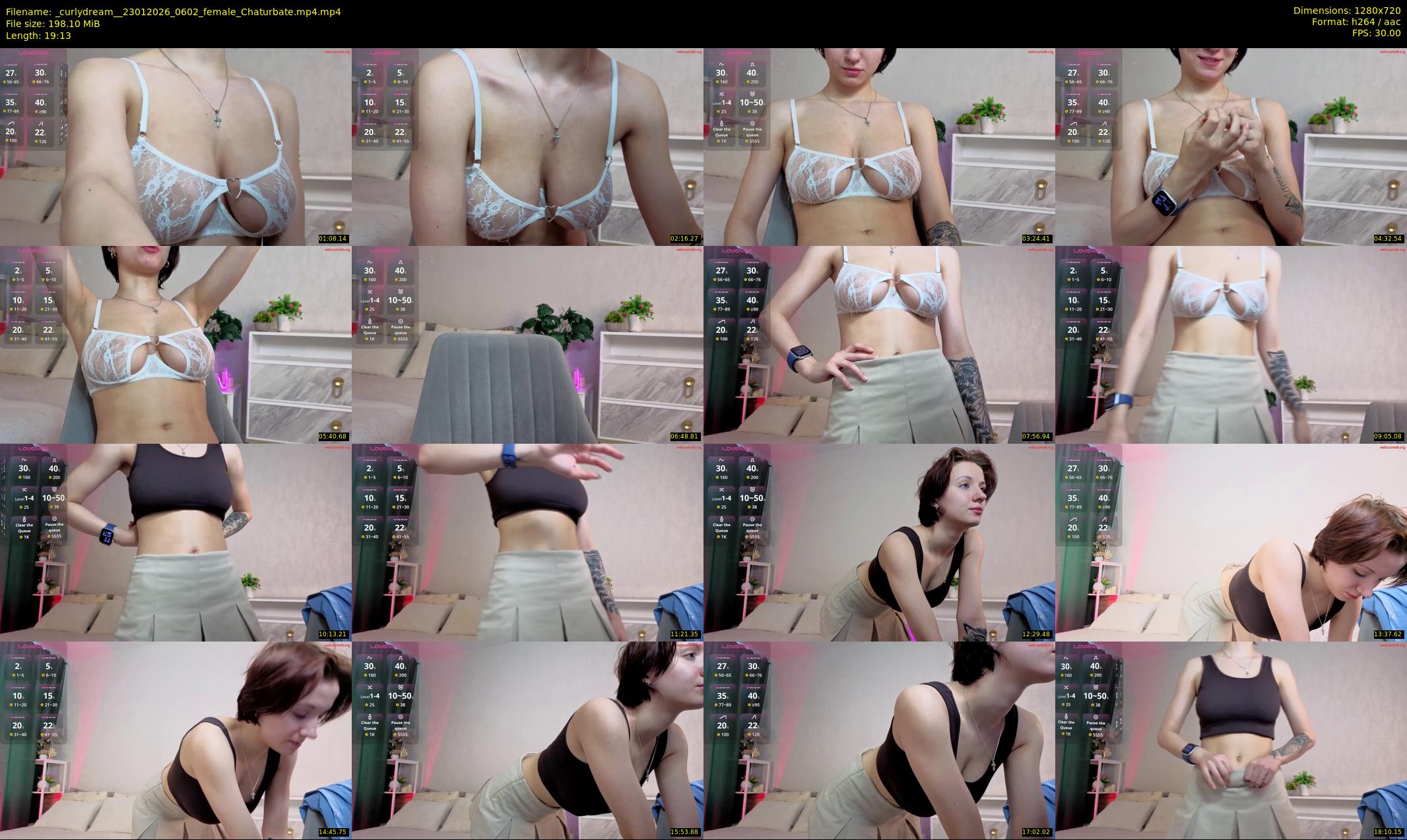 _curlydream_ — 20 minute Chaturbate female cam show recording, 720p, Jan 23, 2026