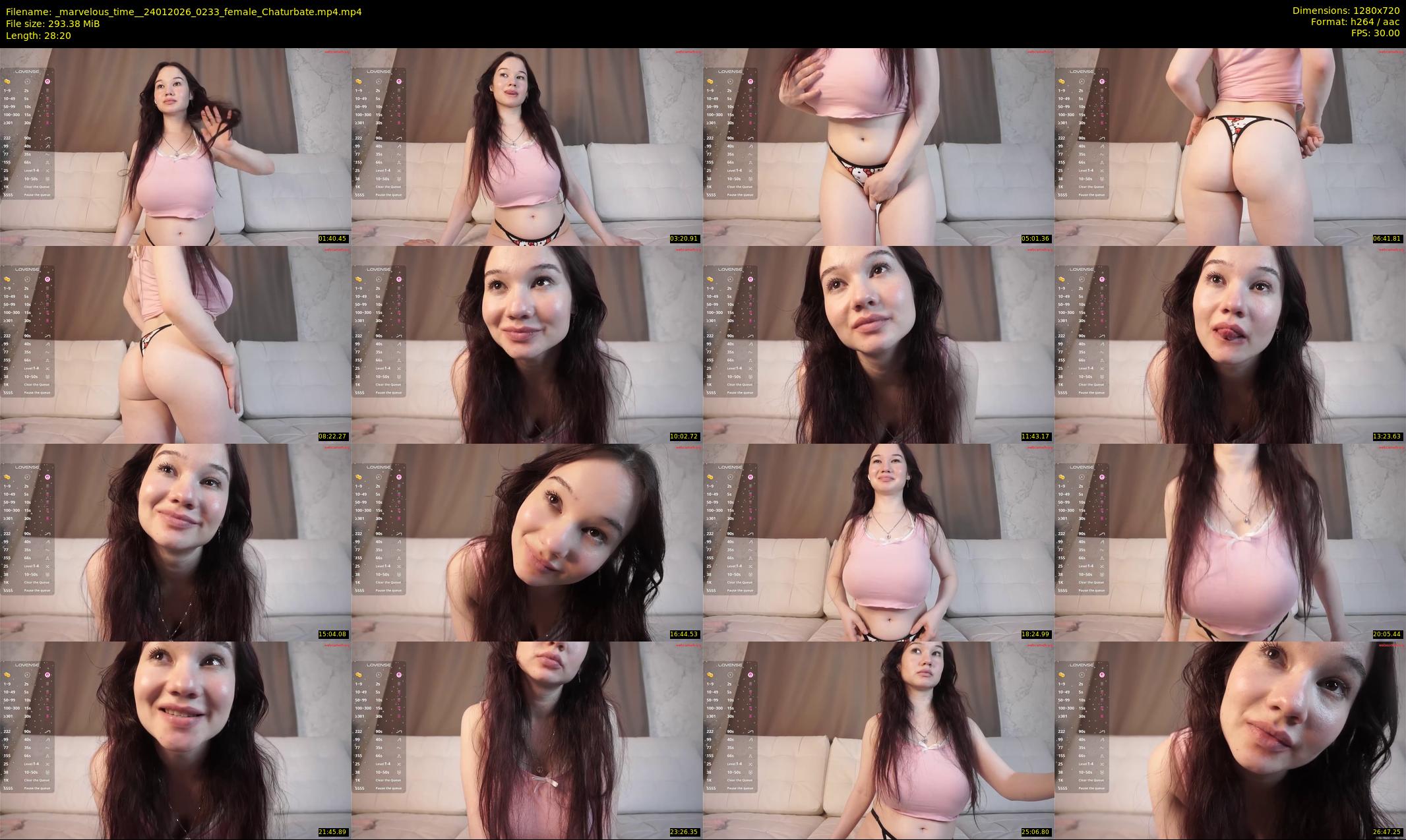 _marvelous_time_ — 29 minute Chaturbate female cam show recording, 720p, Jan 24, 2026