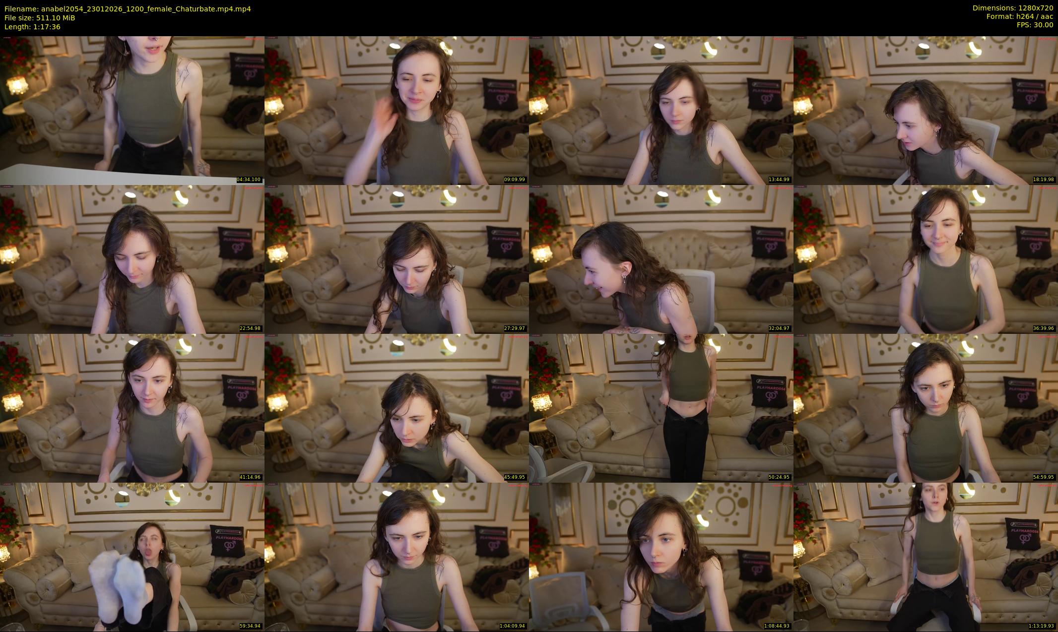 anabel2054 — 78 minute Chaturbate female cam show recording, 720p, Jan 23, 2026