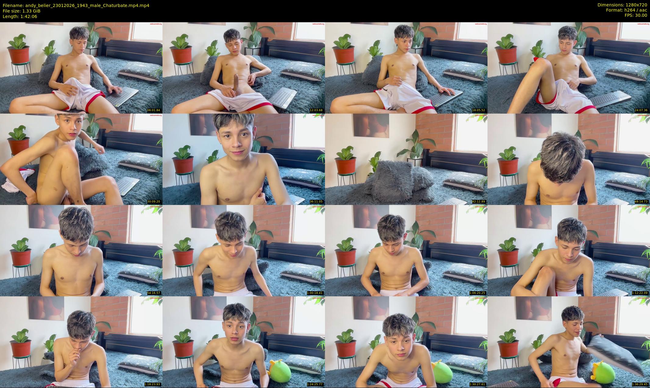 andy_belier — 103 minute Chaturbate male cam show recording, 720p, Jan 23, 2026