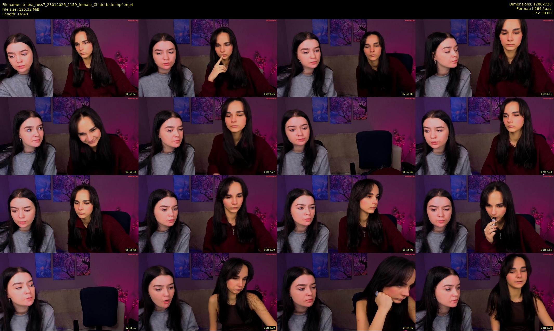 ariana_ross7 — 17 minute Chaturbate couple cam show recording, 720p, Jan 23, 2026