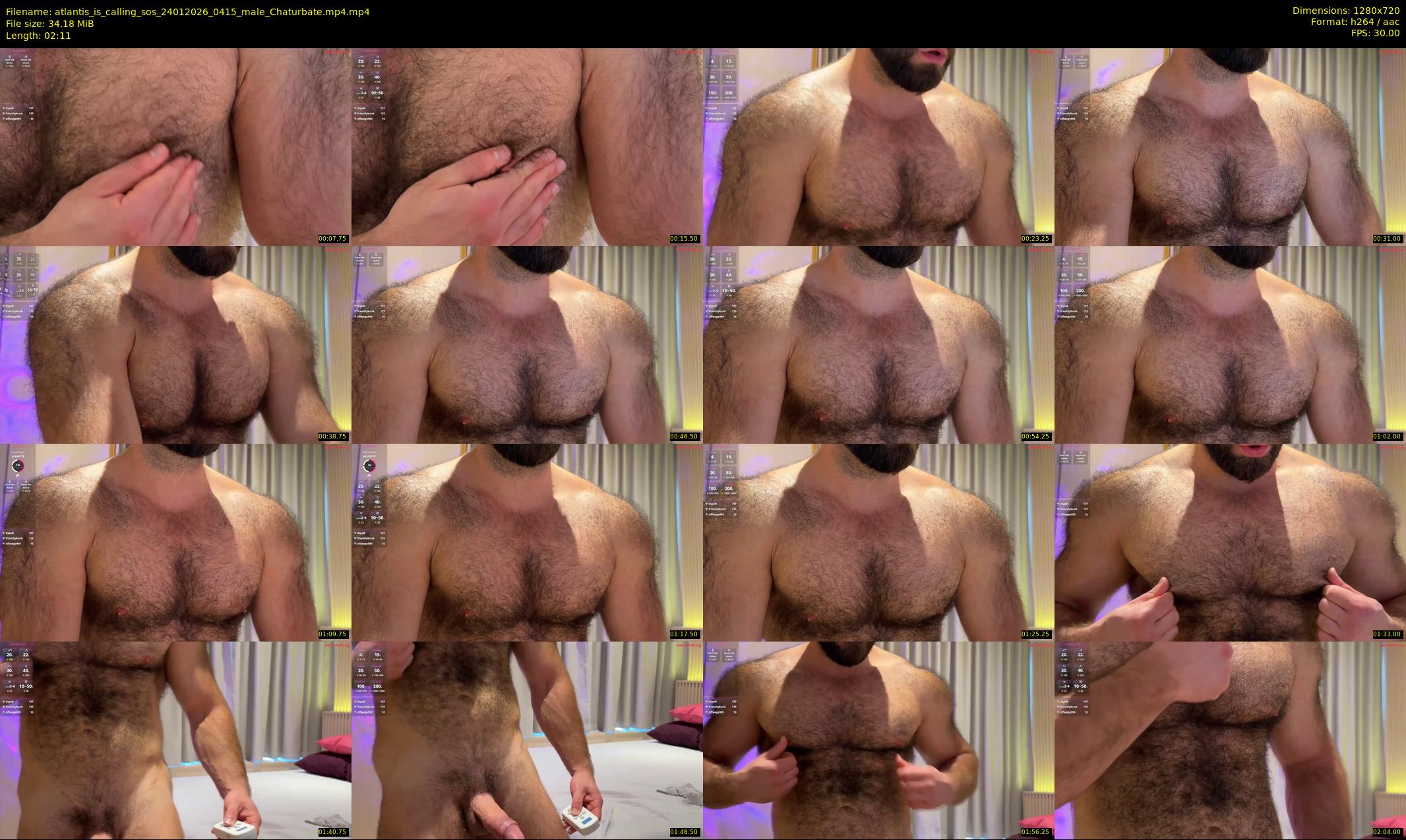 atlantis_is_calling_sos — 3 minute Chaturbate male cam show recording, 720p, Jan 24, 2026