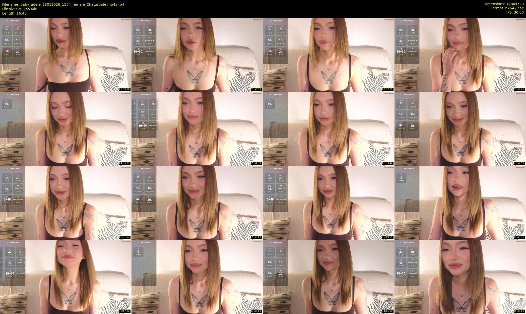 baby_adele — 17 minute Chaturbate female cam show recording, 720p, Jan 23, 2026