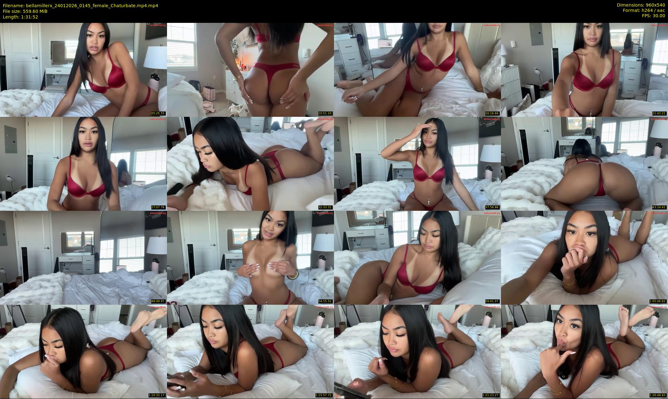 bellamillerx — 92 minute Chaturbate female cam show recording, 480p, Jan 24, 2026