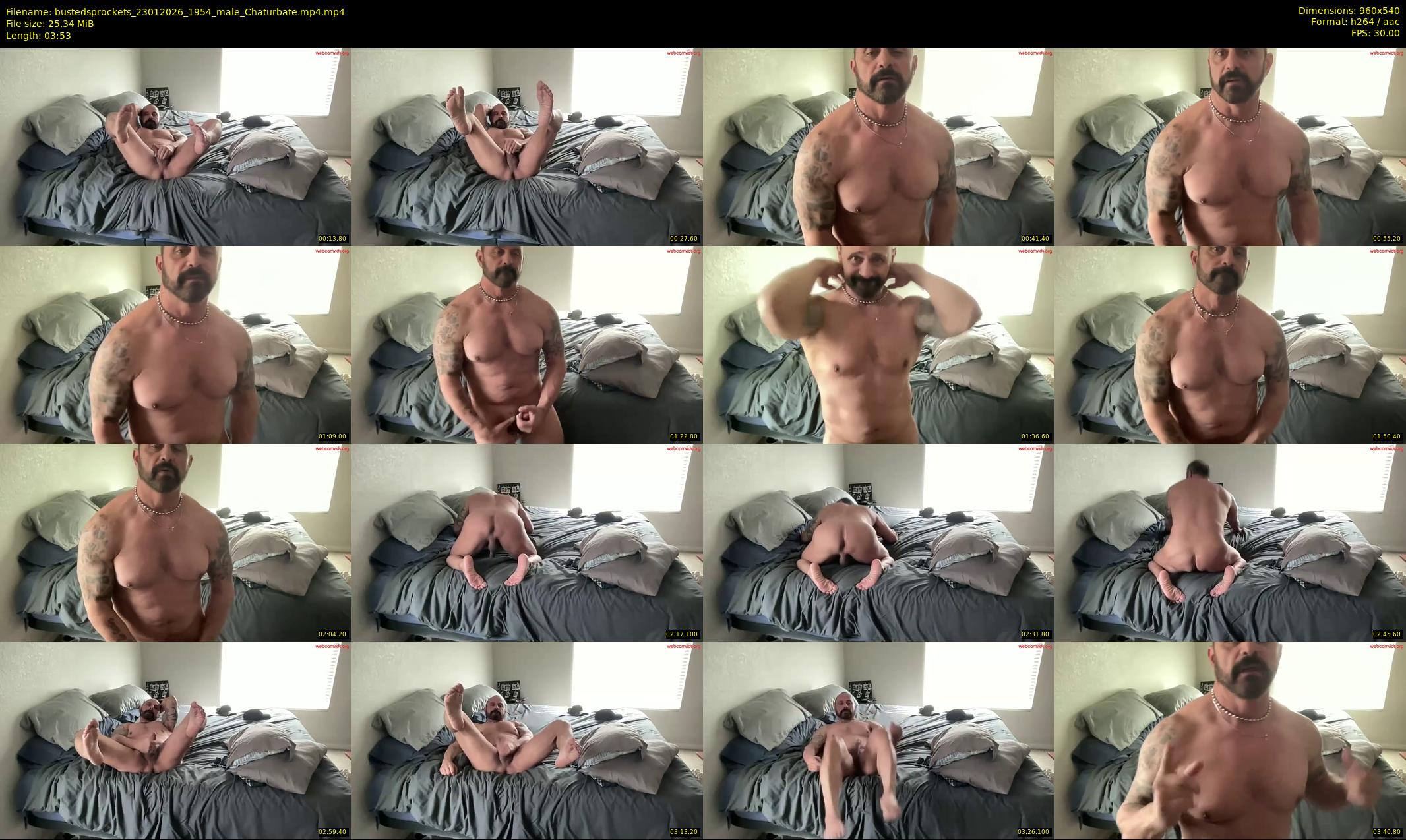 bustedsprockets — 4 minute Chaturbate male cam show recording, 480p, Jan 23, 2026