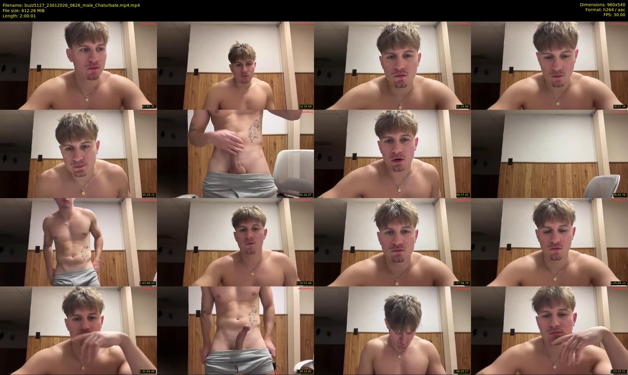 buzz5127 — 121 minute Chaturbate male cam show recording, 480p, Jan 23, 2026
