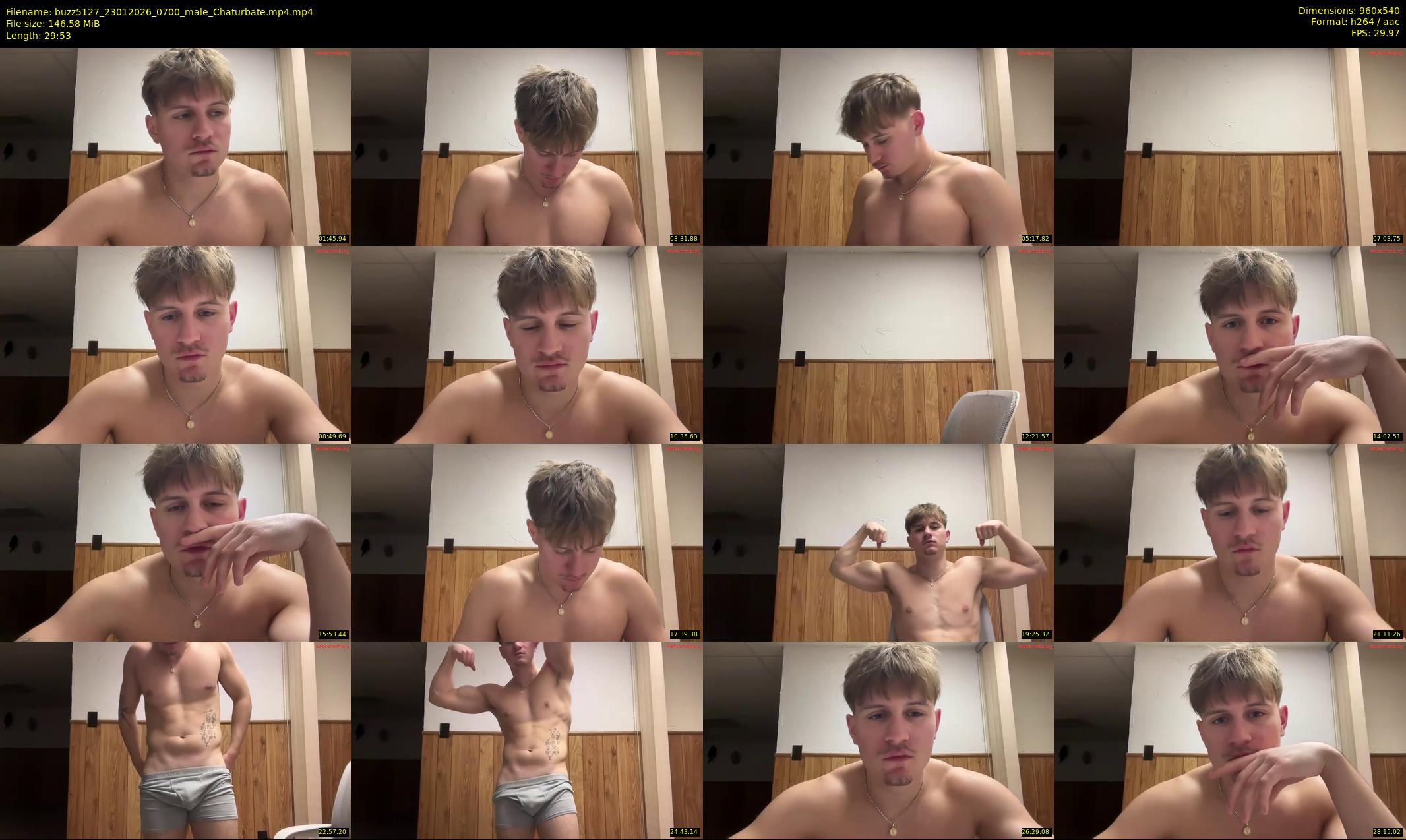 buzz5127 — 30 minute Chaturbate male cam show recording, 480p, Jan 23, 2026