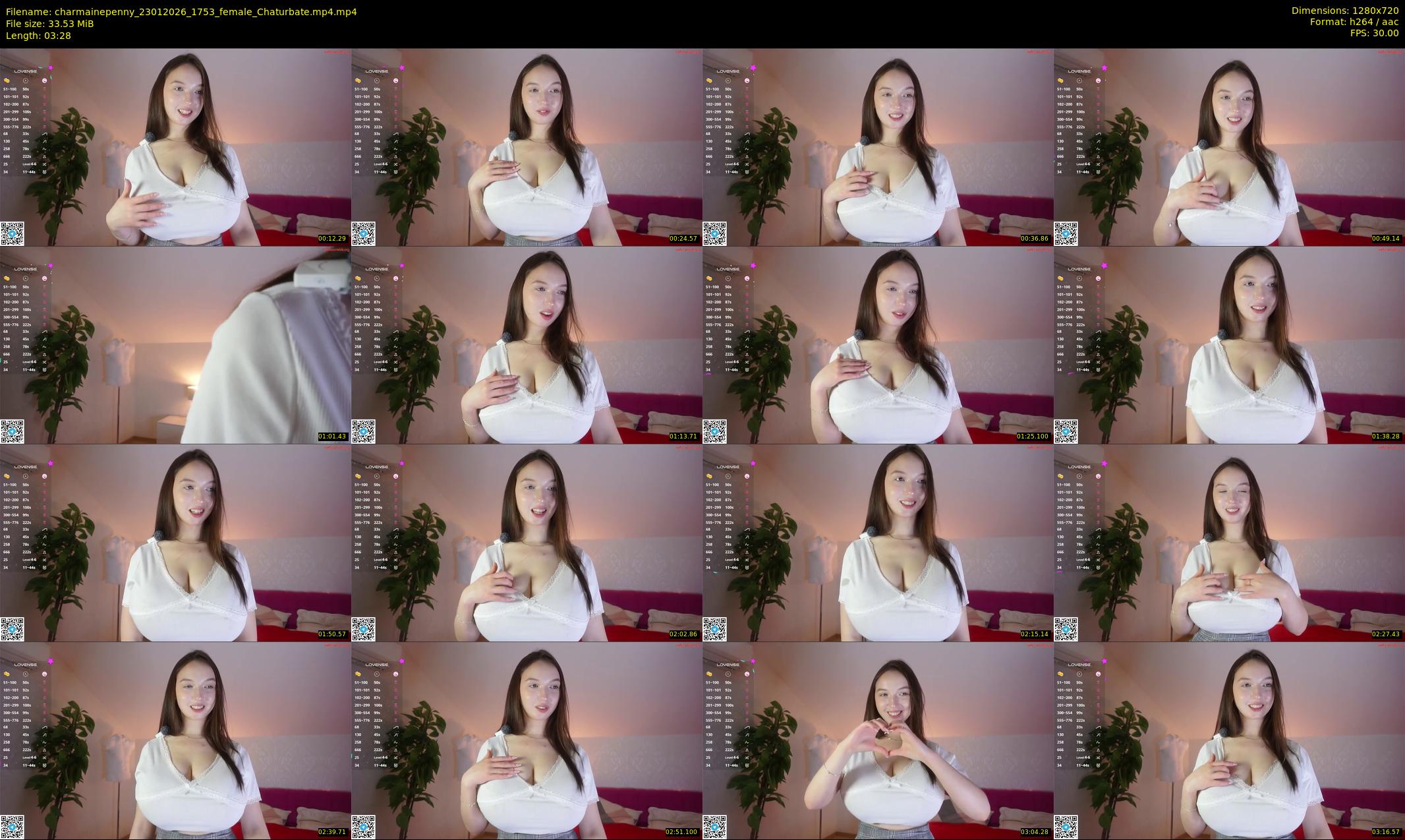 charmainepenny — 4 minute Chaturbate female cam show recording, 720p, Jan 23, 2026