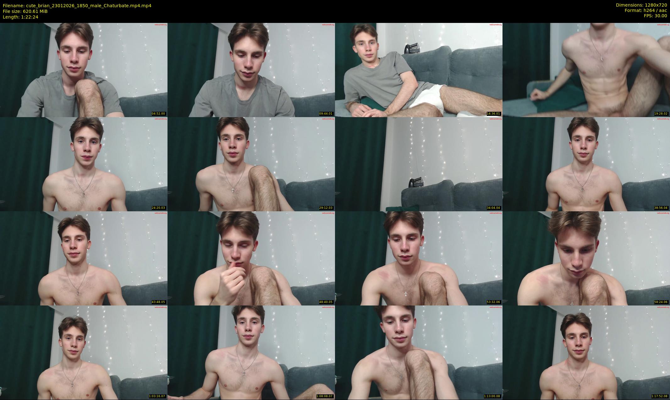 cute_brian — 83 minute Chaturbate male cam show recording, 720p, Jan 23, 2026