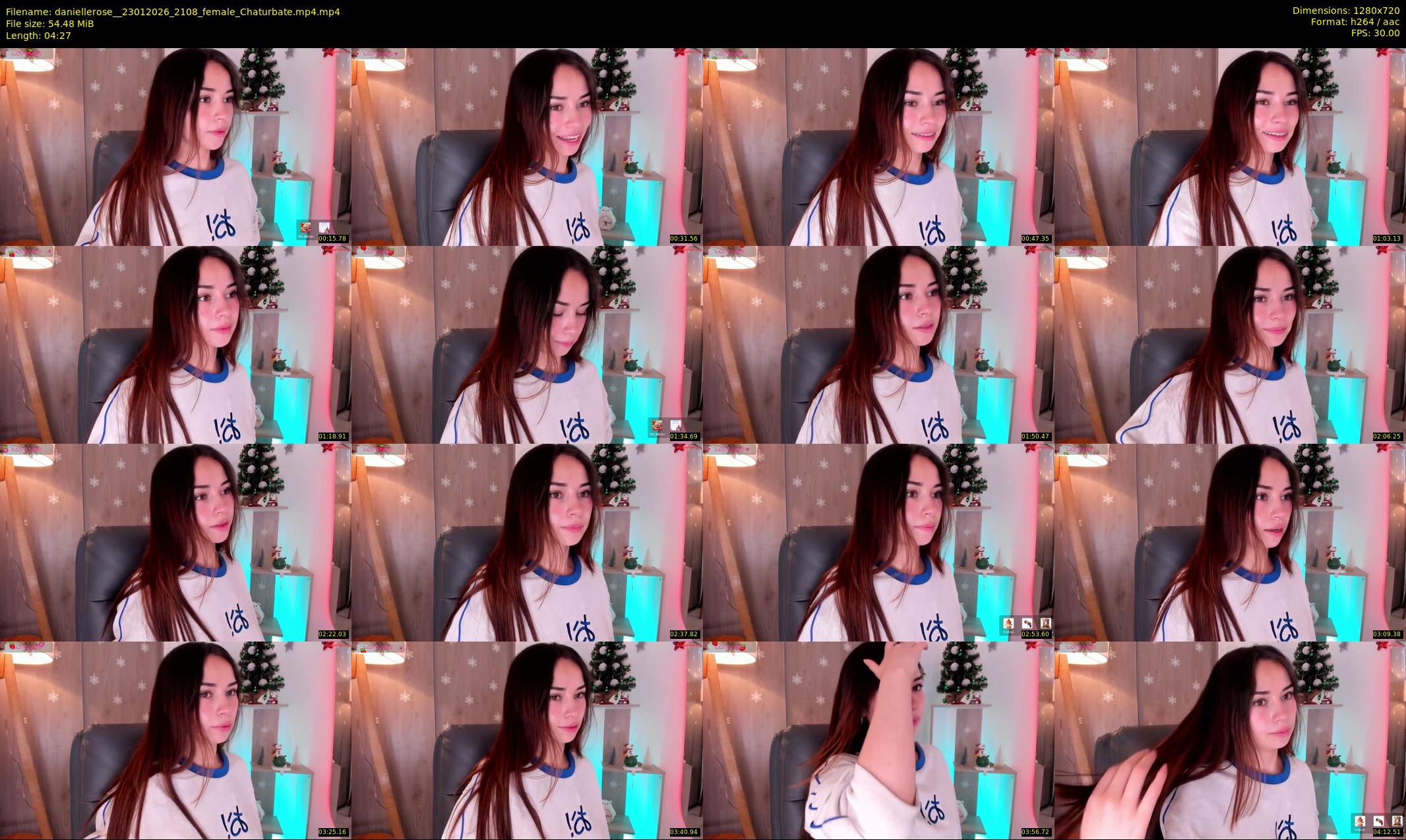 daniellerose_ — 5 minute Chaturbate female cam show recording, 720p, Jan 23, 2026