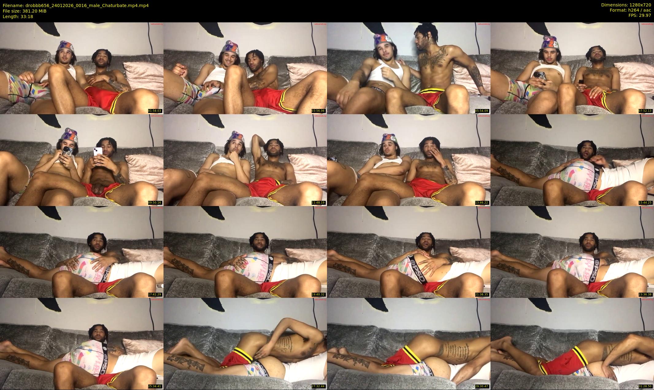 drobbb656 — 34 minute Chaturbate male cam show recording, 720p, Jan 24, 2026