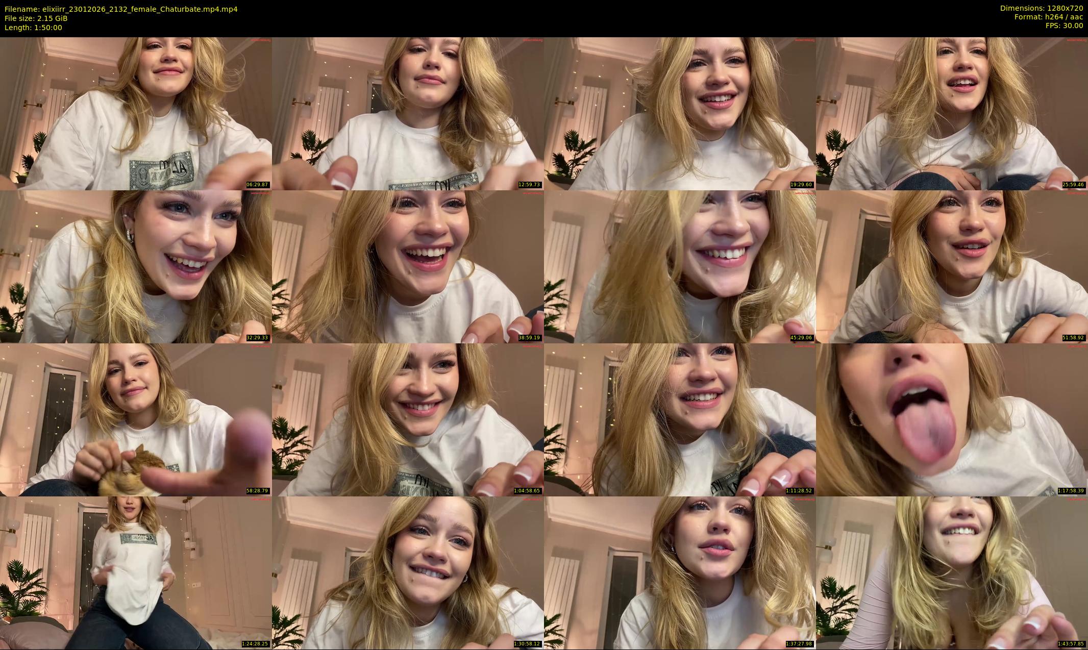 elixiirr — 110 minute Chaturbate female cam show recording, 720p, Jan 23, 2026