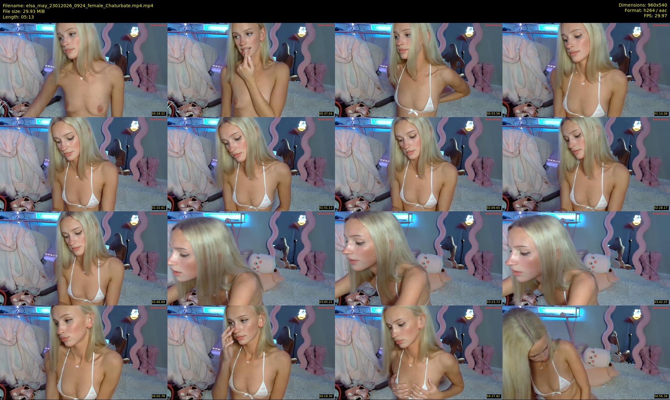 elsa_may — 6 minute Chaturbate female cam show recording, 480p, Jan 23, 2026