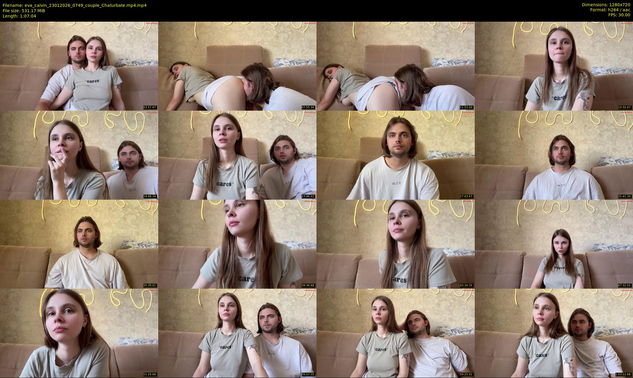 eva_calvin — 68 minute Chaturbate couple cam show recording, 720p, Jan 23, 2026
