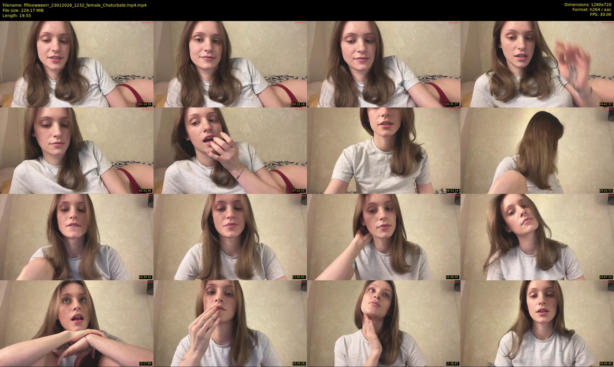 fflloowweerr — 20 minute Chaturbate couple cam show recording, 720p, Jan 23, 2026