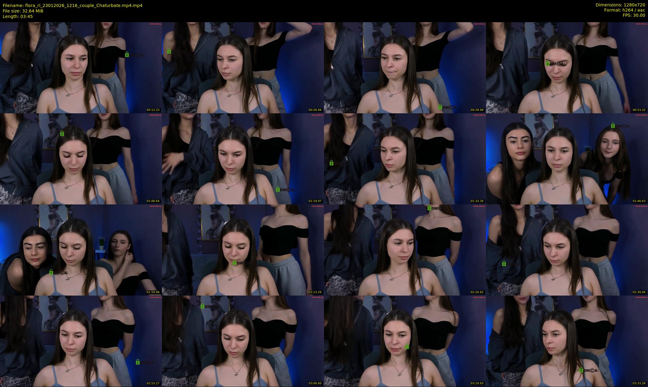 flora_ri — 4 minute Chaturbate female cam show recording, 720p, Jan 23, 2026