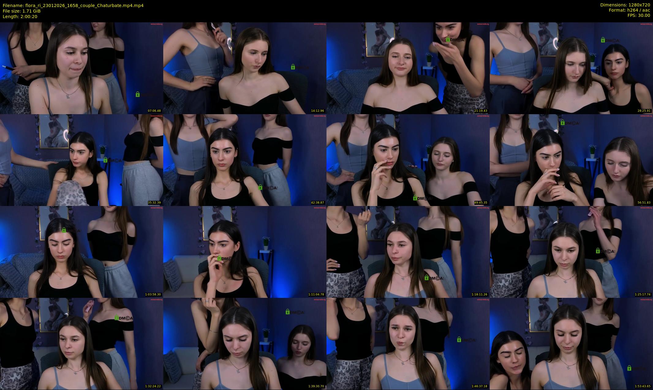 flora_ri — 121 minute Chaturbate female cam show recording, 720p, Jan 23, 2026