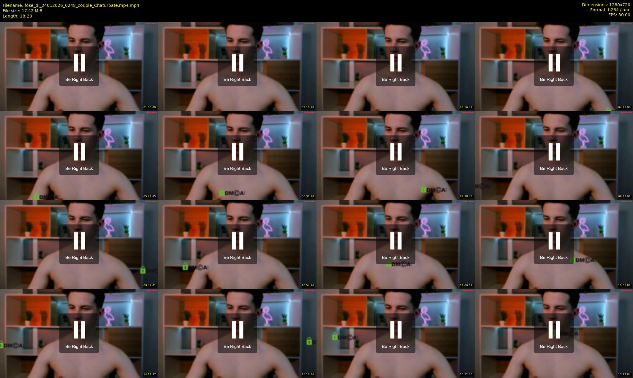 fose_di — 19 minute Chaturbate male cam show recording, 720p, Jan 24, 2026