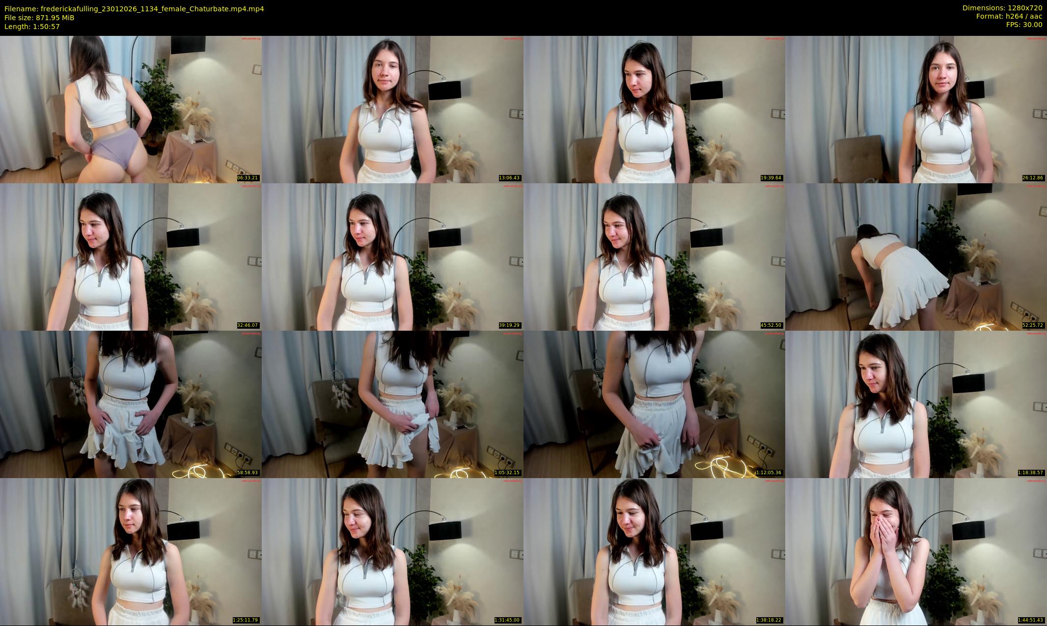 frederickafulling — 111 minute Chaturbate female cam show recording, 720p, Jan 23, 2026