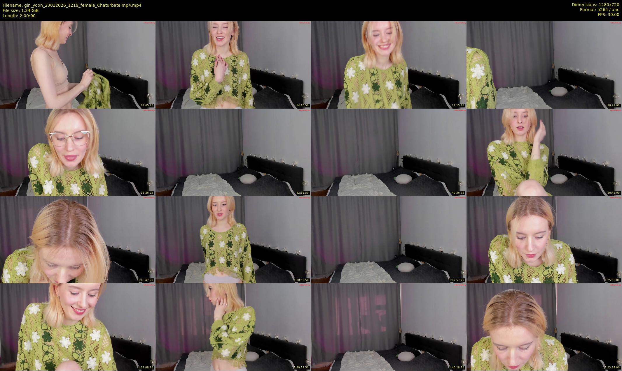 gin_yoon — 120 minute Chaturbate female cam show recording, 720p, Jan 23, 2026