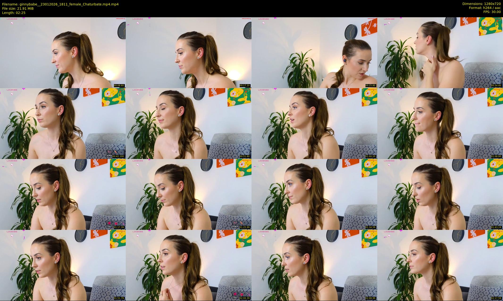 ginnybabe_ — 3 minute Chaturbate female cam show recording, 720p, Jan 23, 2026