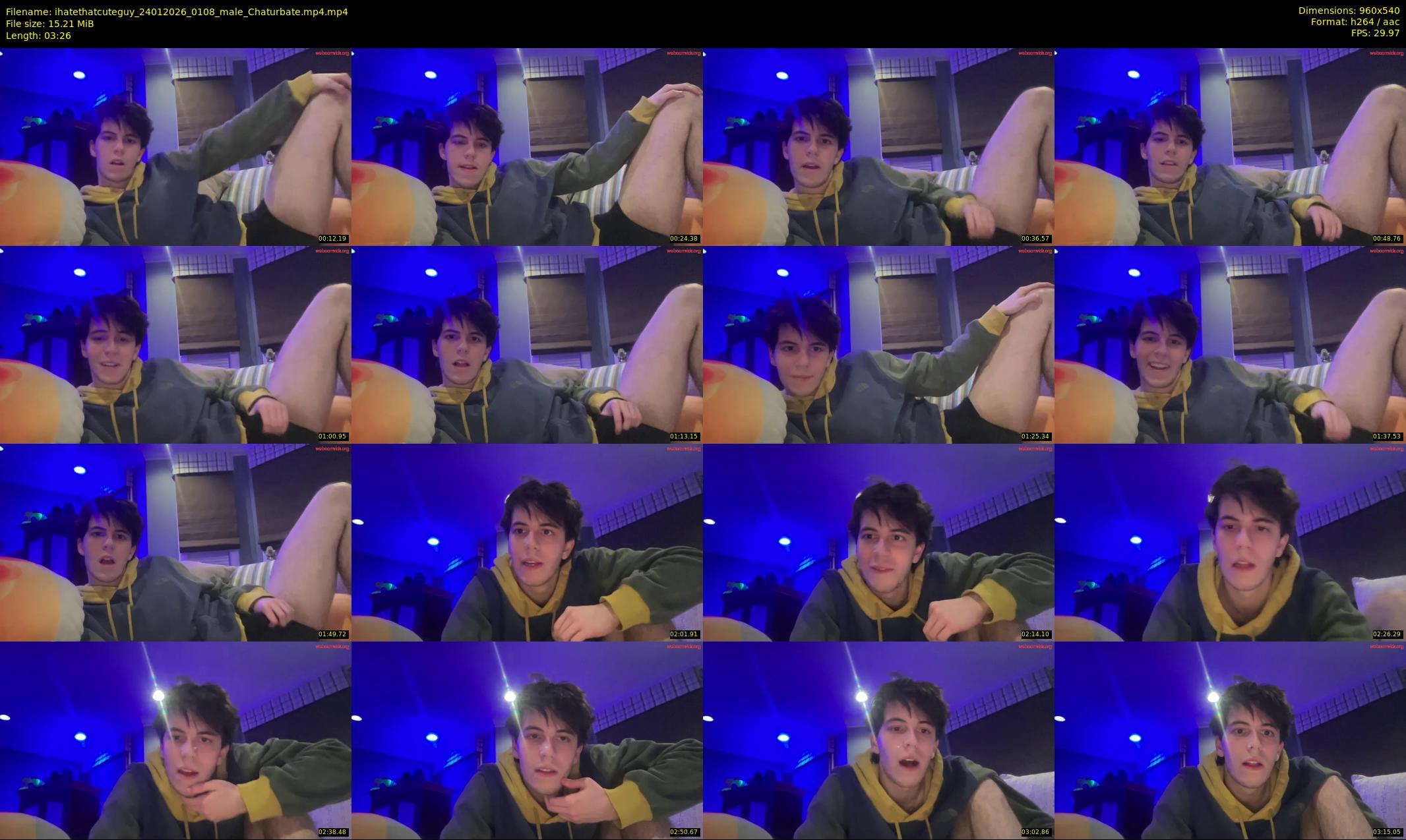 ihatethatcuteguy — 4 minute Chaturbate male cam show recording, 480p, Jan 24, 2026