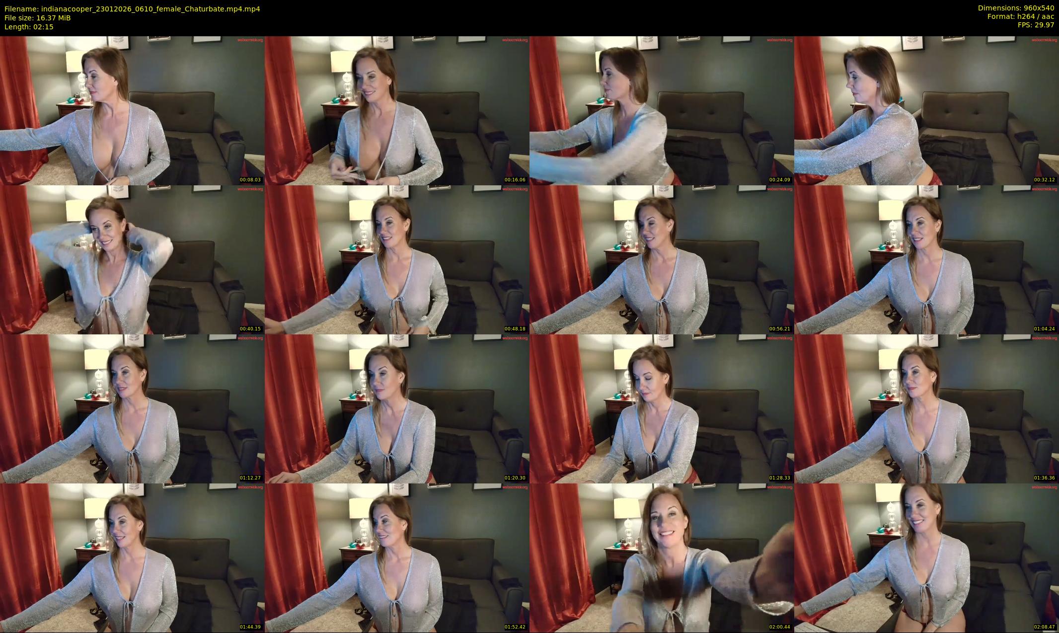 indianacooper — 3 minute Chaturbate female cam show recording, 480p, Jan 23, 2026