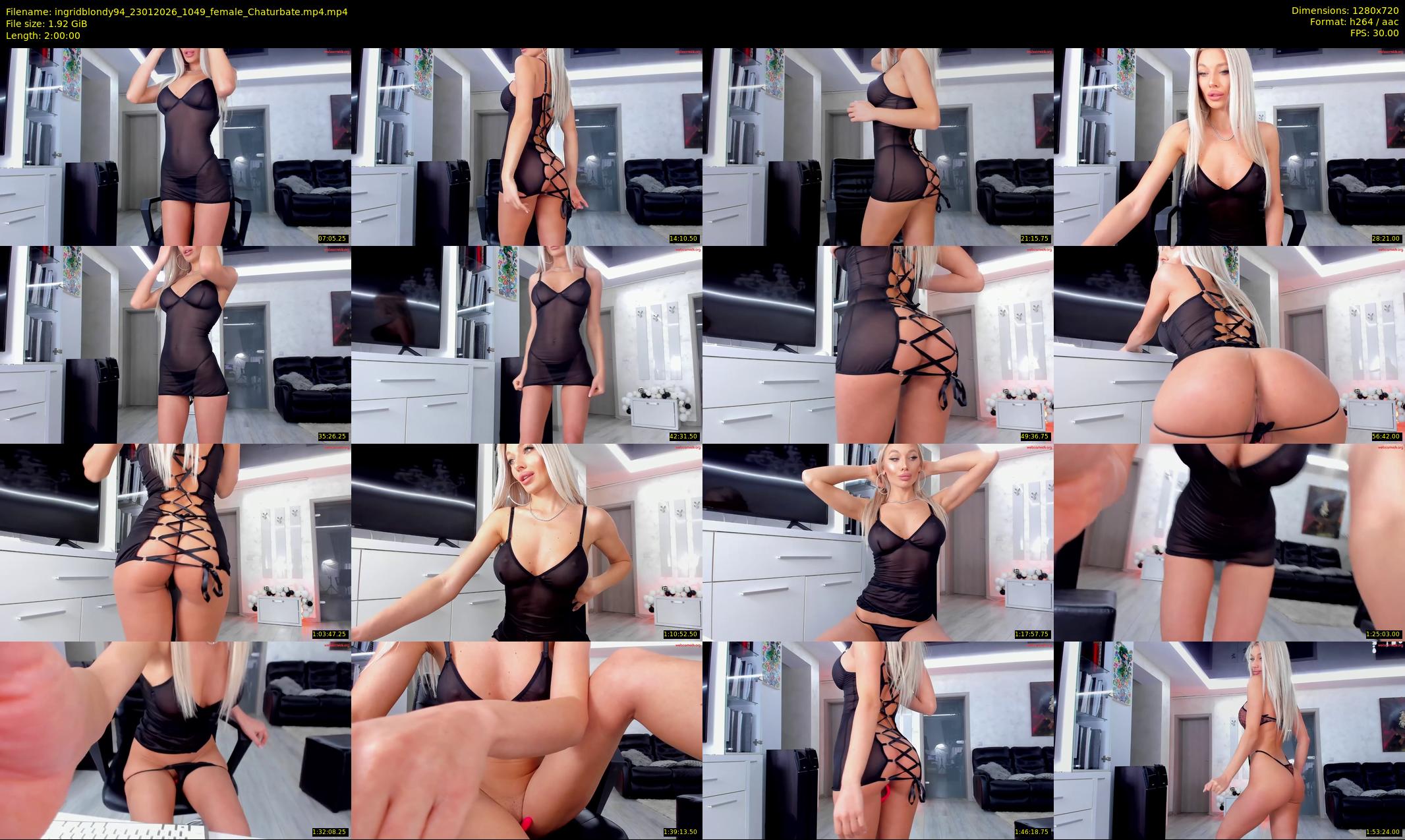 ingridblondy94 — 120 minute Chaturbate female cam show recording, 720p, Jan 23, 2026