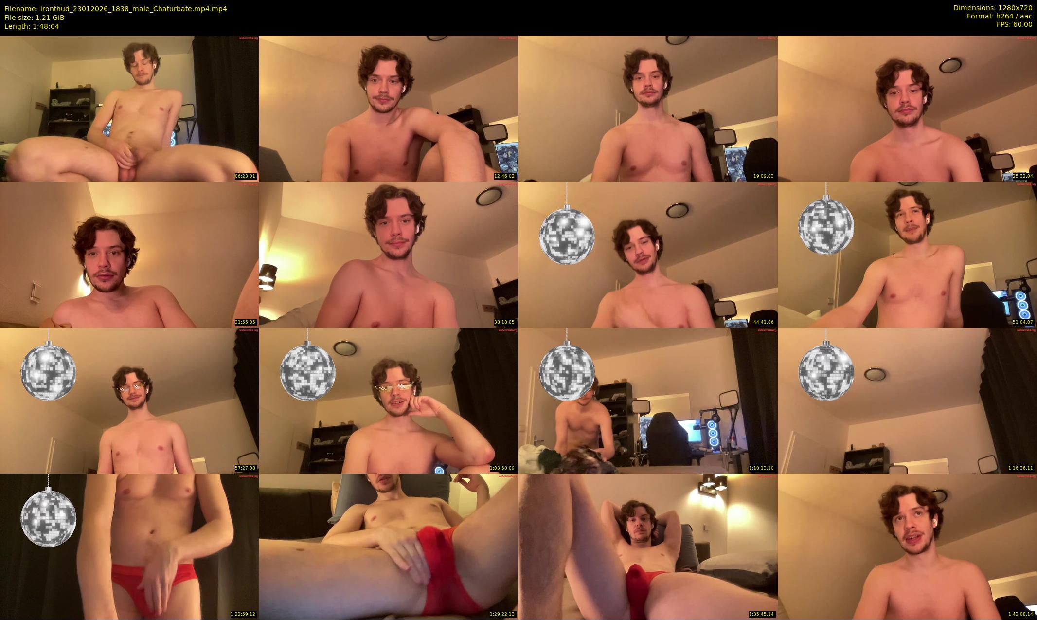 ironthud — 109 minute Chaturbate male cam show recording, 720p, Jan 23, 2026