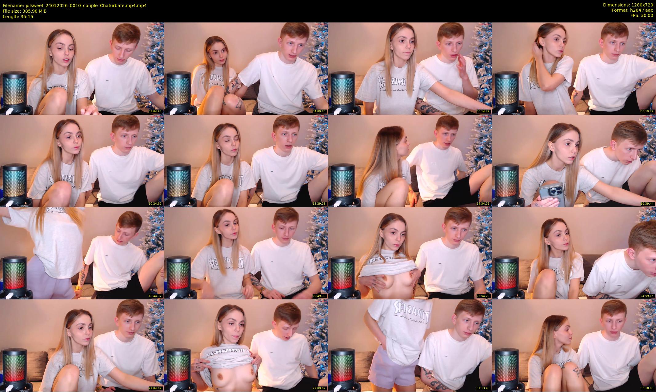julsweet — 36 minute Chaturbate male cam show recording, 720p, Jan 24, 2026