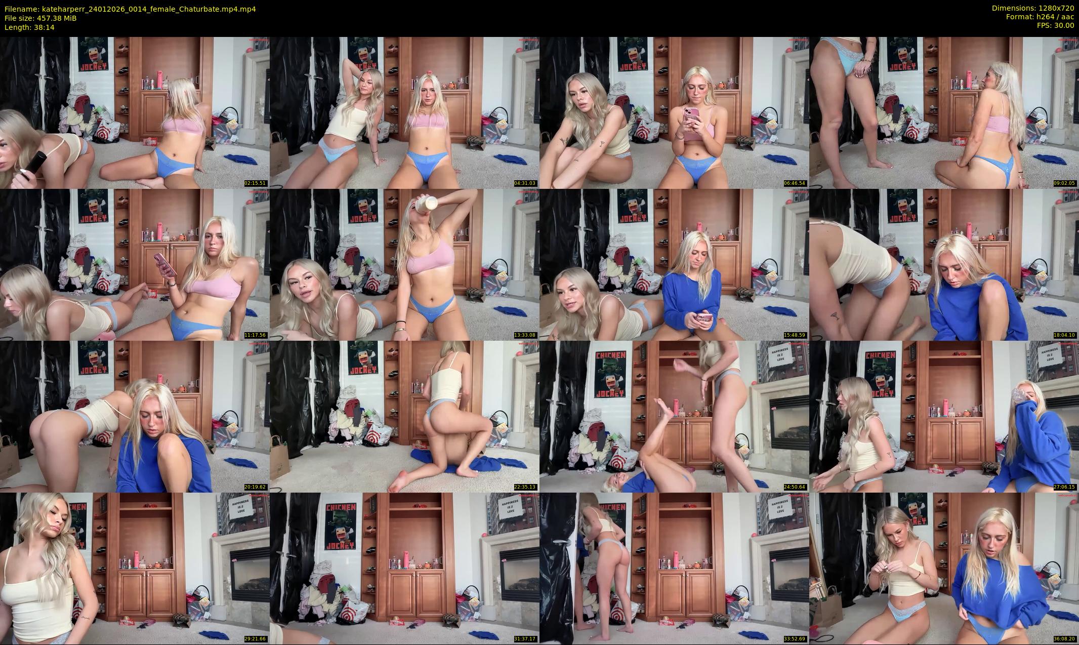 kateharperr — 39 minute Chaturbate female cam show recording, 720p, Jan 24, 2026