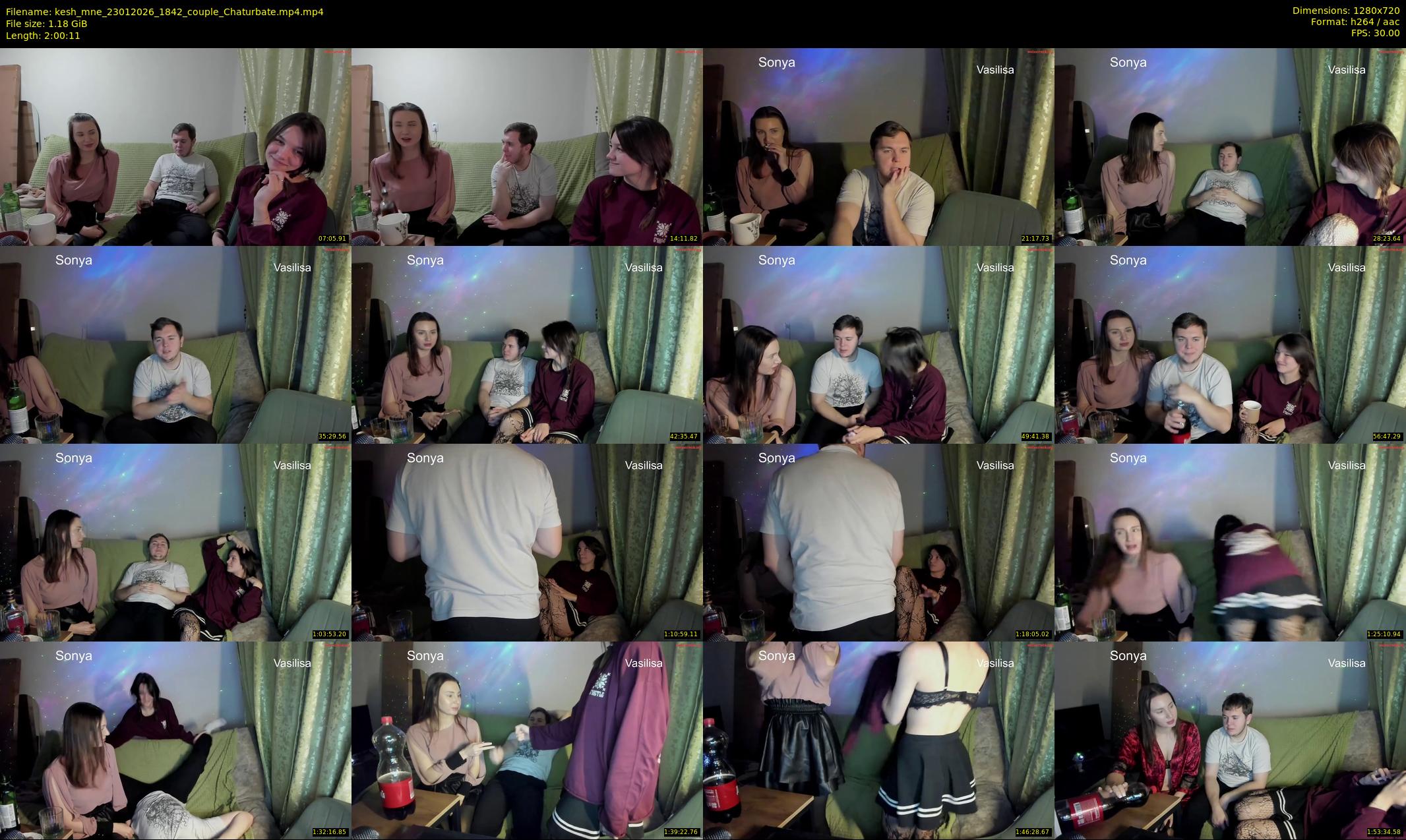 kesh_mne — 121 minute Chaturbate female cam show recording, 720p, Jan 23, 2026