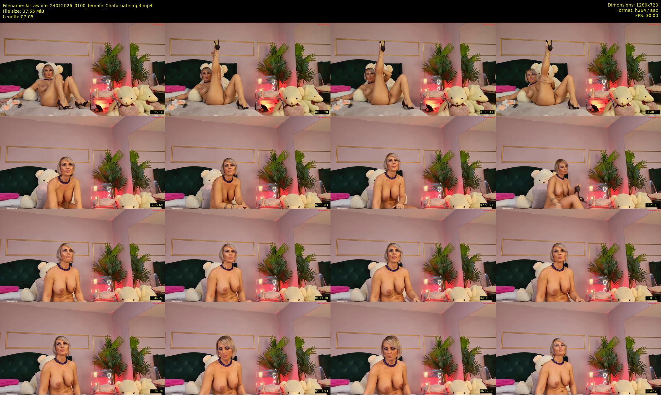 kirrawhite — 8 minute Chaturbate female cam show recording, 720p, Jan 24, 2026