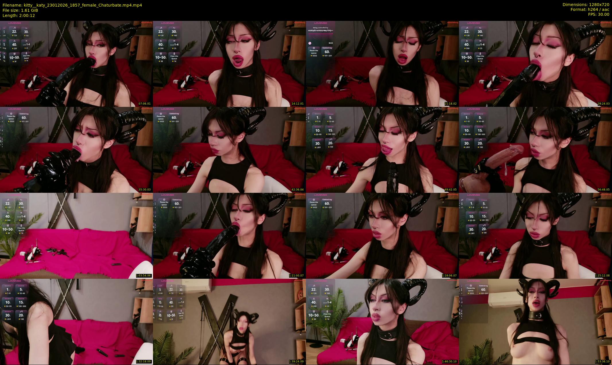 kitty__katy — 121 minute Chaturbate female cam show recording, 720p, Jan 23, 2026