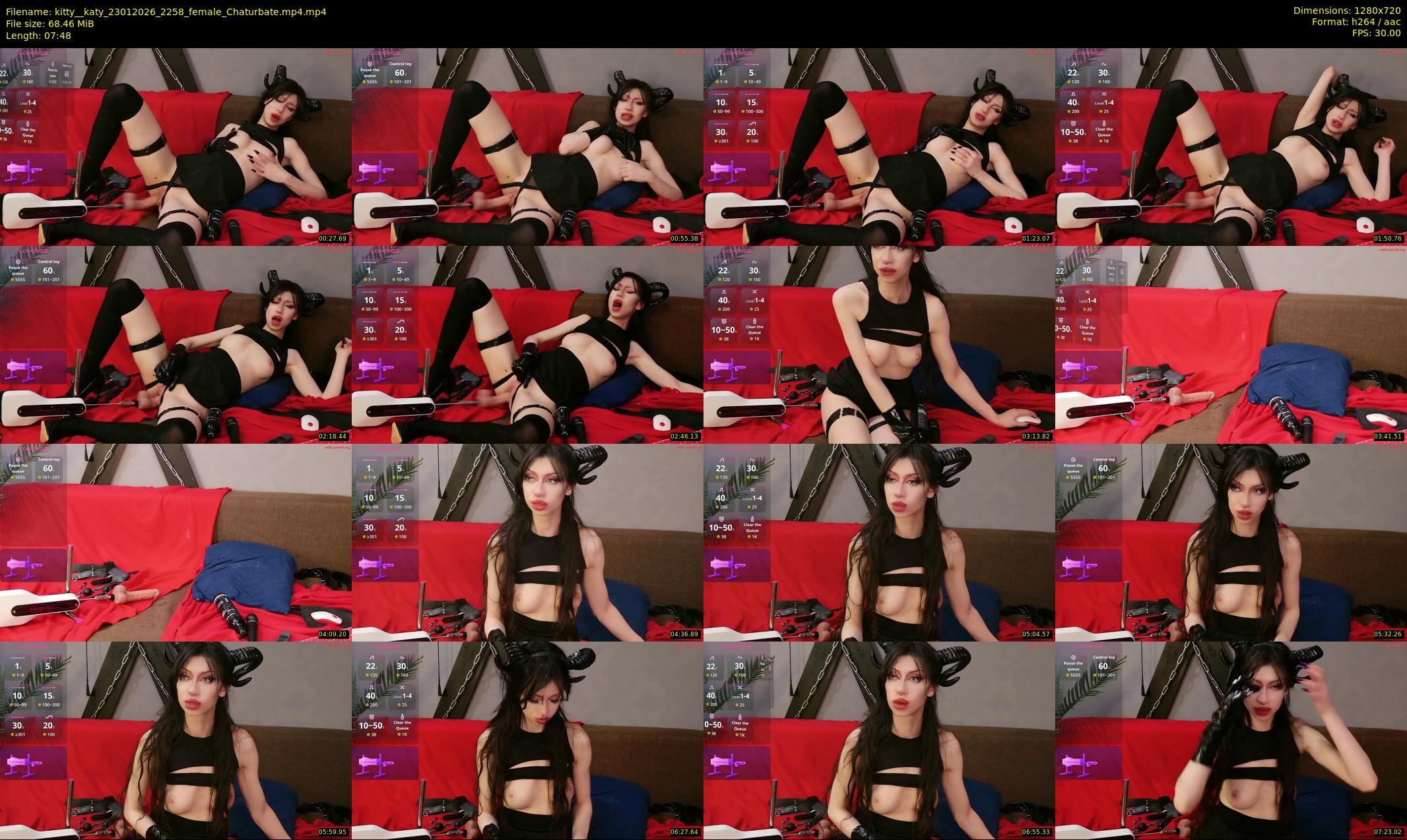 kitty__katy — 8 minute Chaturbate female cam show recording, 720p, Jan 23, 2026