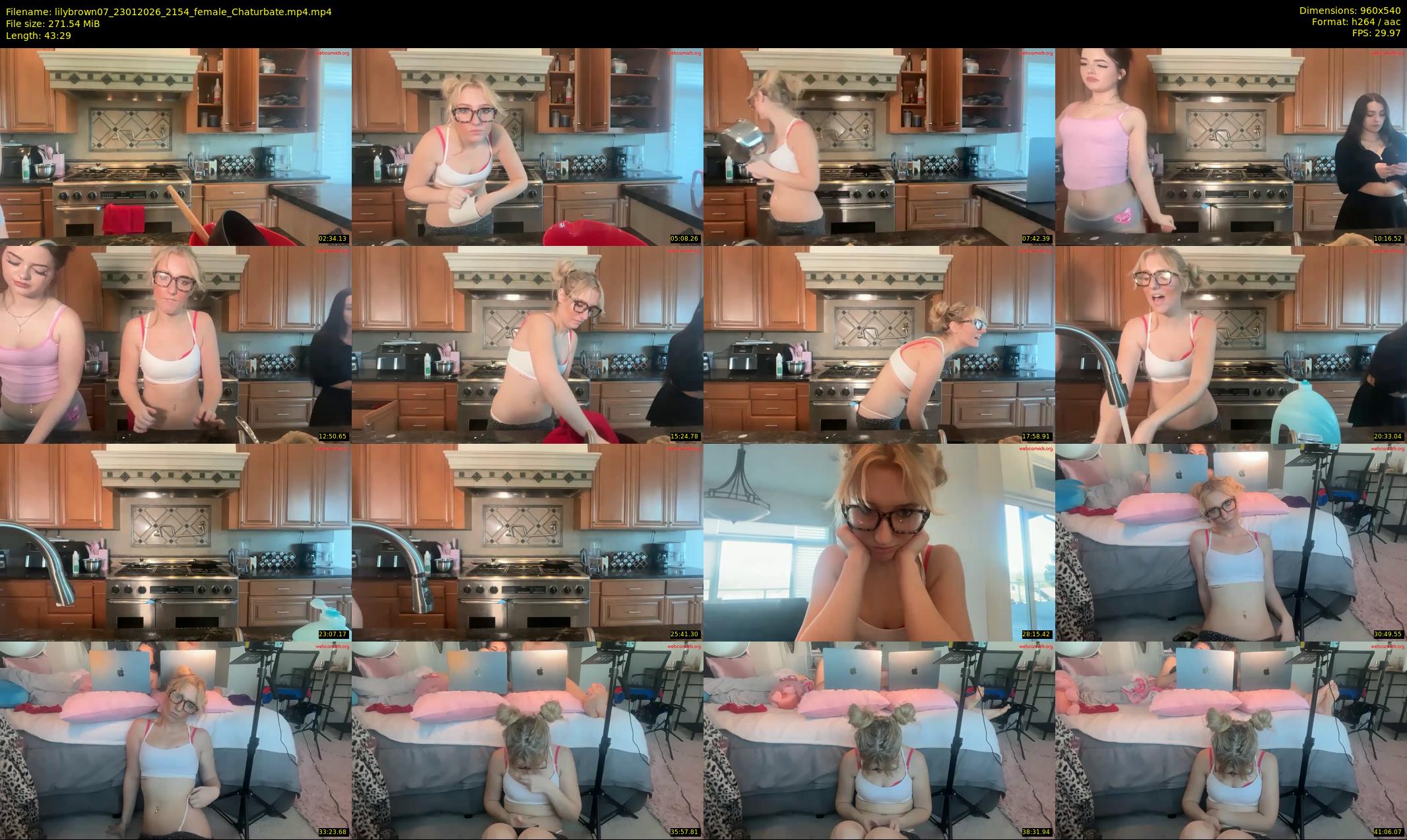 lilybrown07 — 44 minute Chaturbate female cam show recording, 480p, Jan 23, 2026