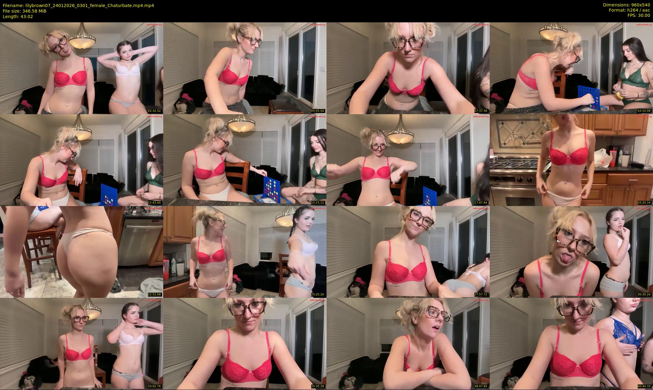 lilybrown07 — 44 minute Chaturbate female cam show recording, 480p, Jan 24, 2026