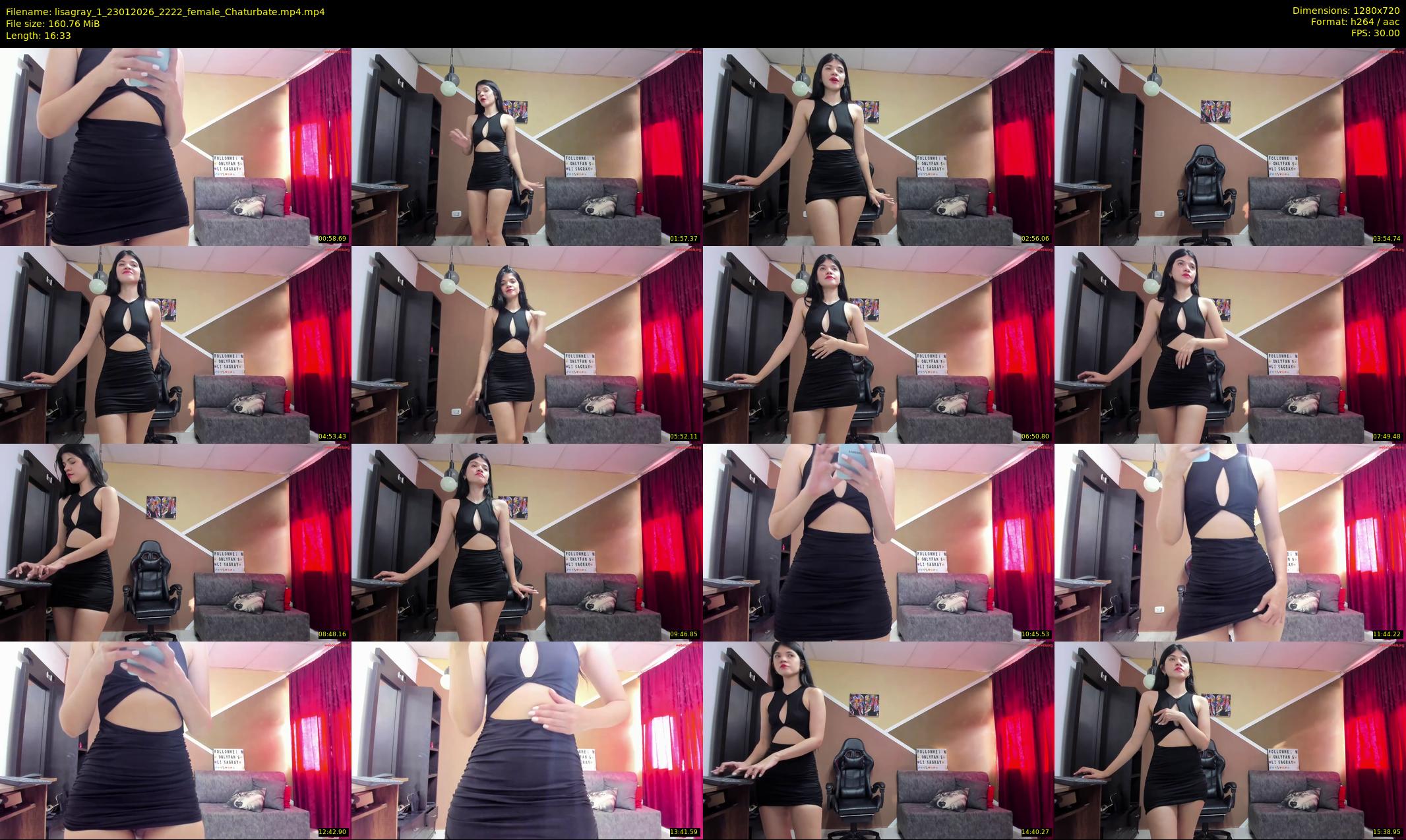 lisagray_1 — 17 minute Chaturbate female cam show recording, 720p, Jan 23, 2026