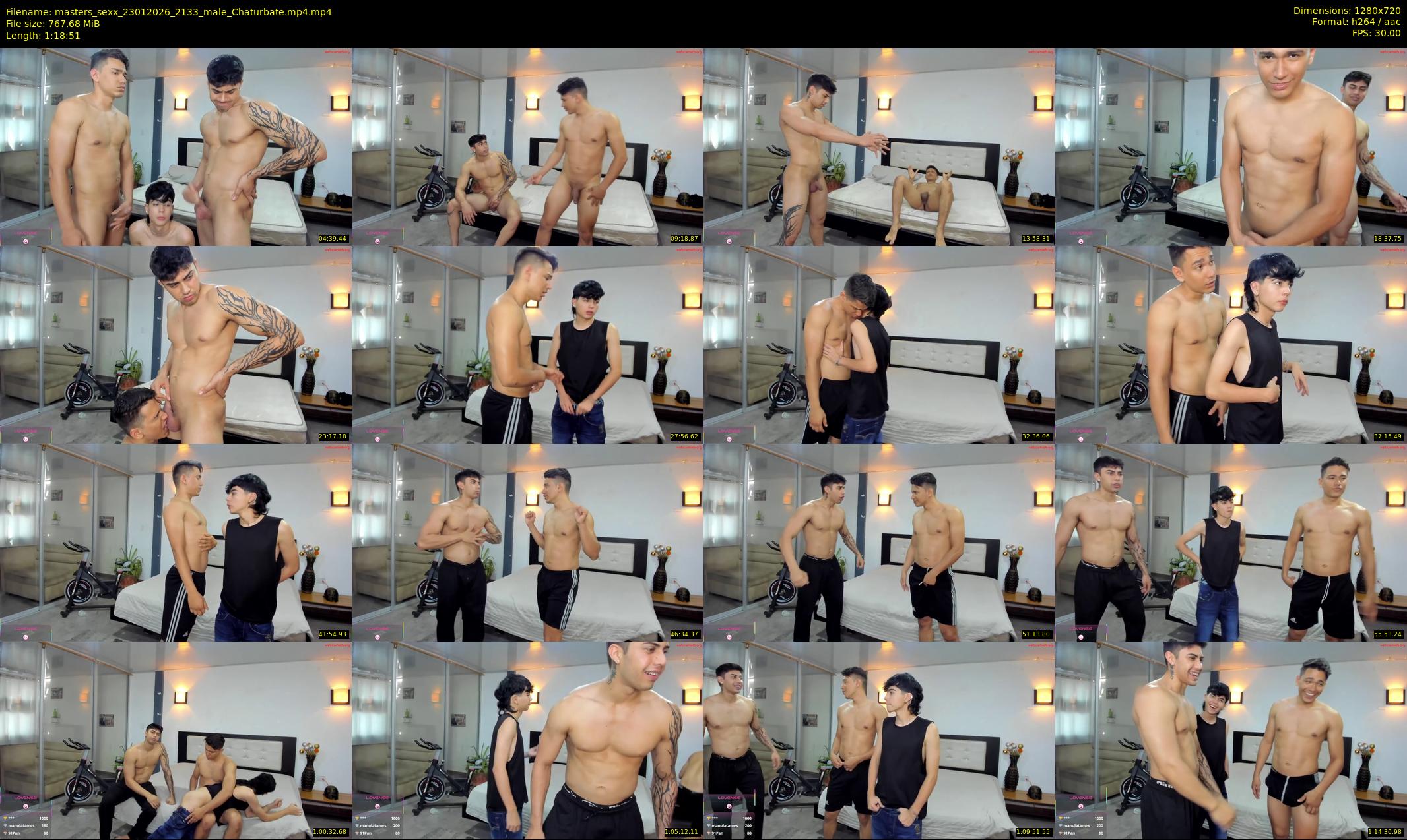 masters_sexx — 79 minute Chaturbate male cam show recording, 720p, Jan 23, 2026