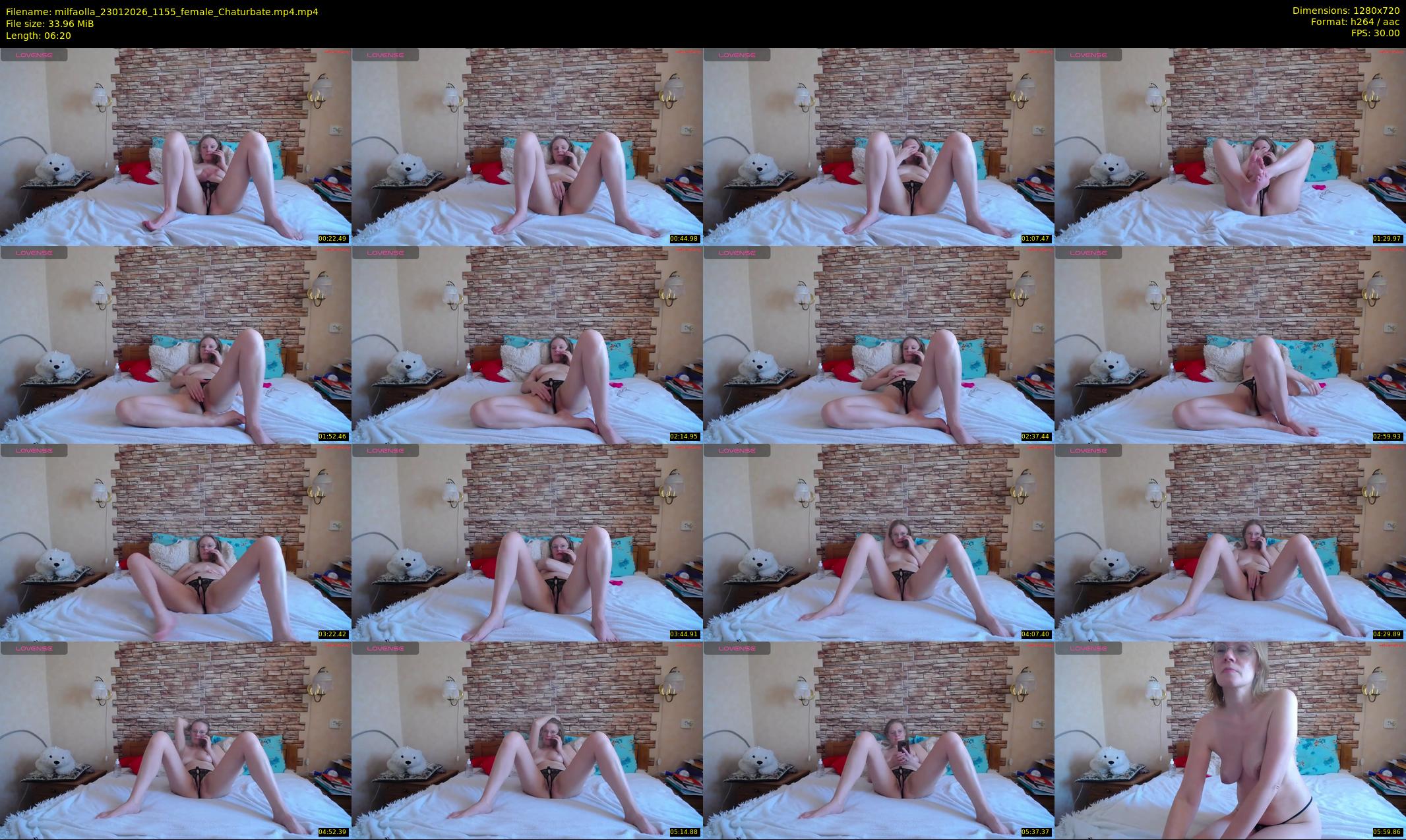 milfaolla — 7 minute Chaturbate female cam show recording, 720p, Jan 23, 2026