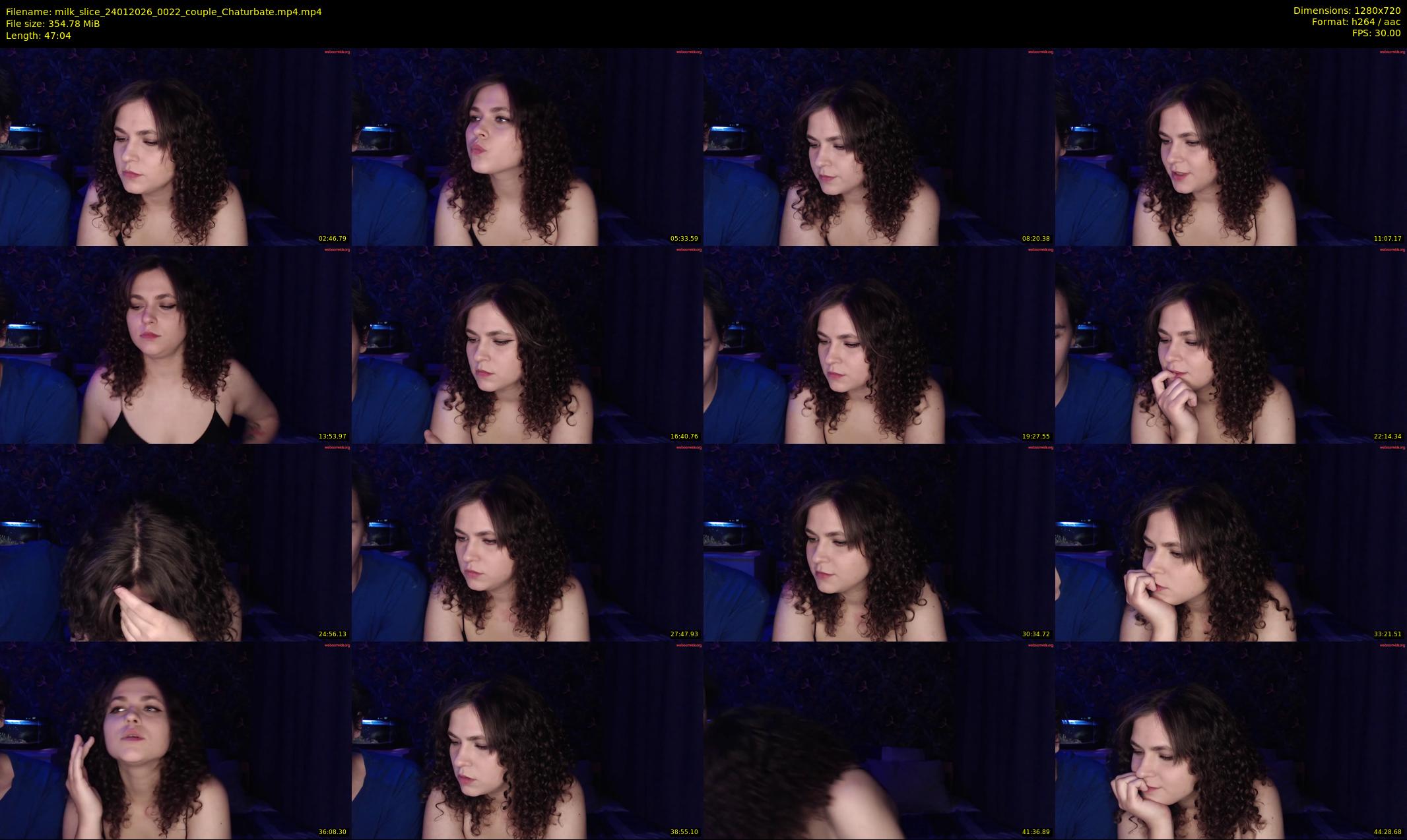 milk_slice — 48 minute Chaturbate couple cam show recording, 720p, Jan 24, 2026